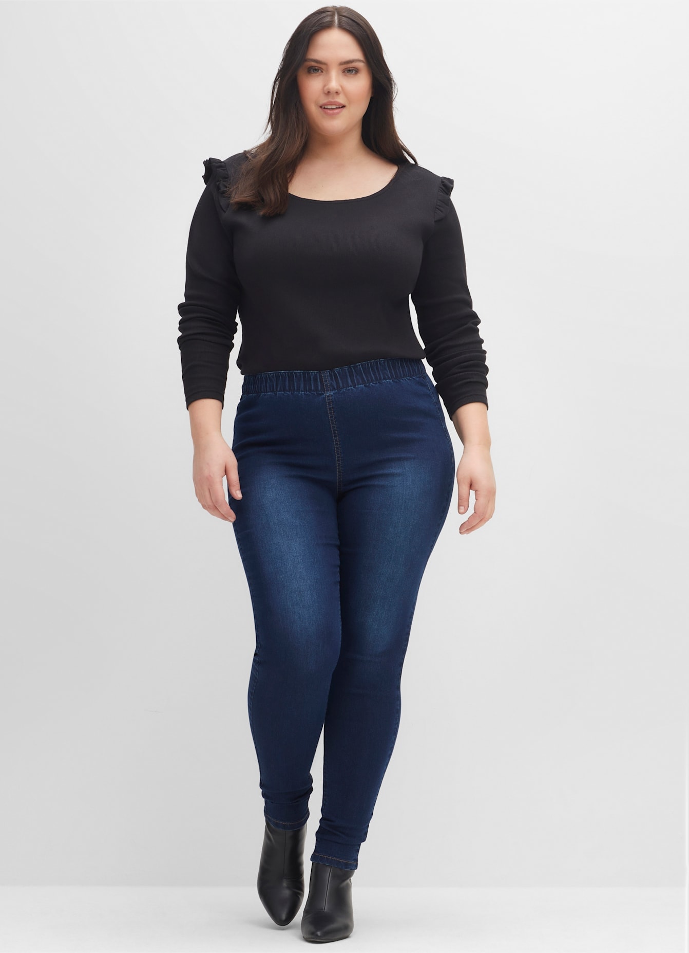 Sheego Jeansleggings, (1 tlg.) günstig online kaufen
