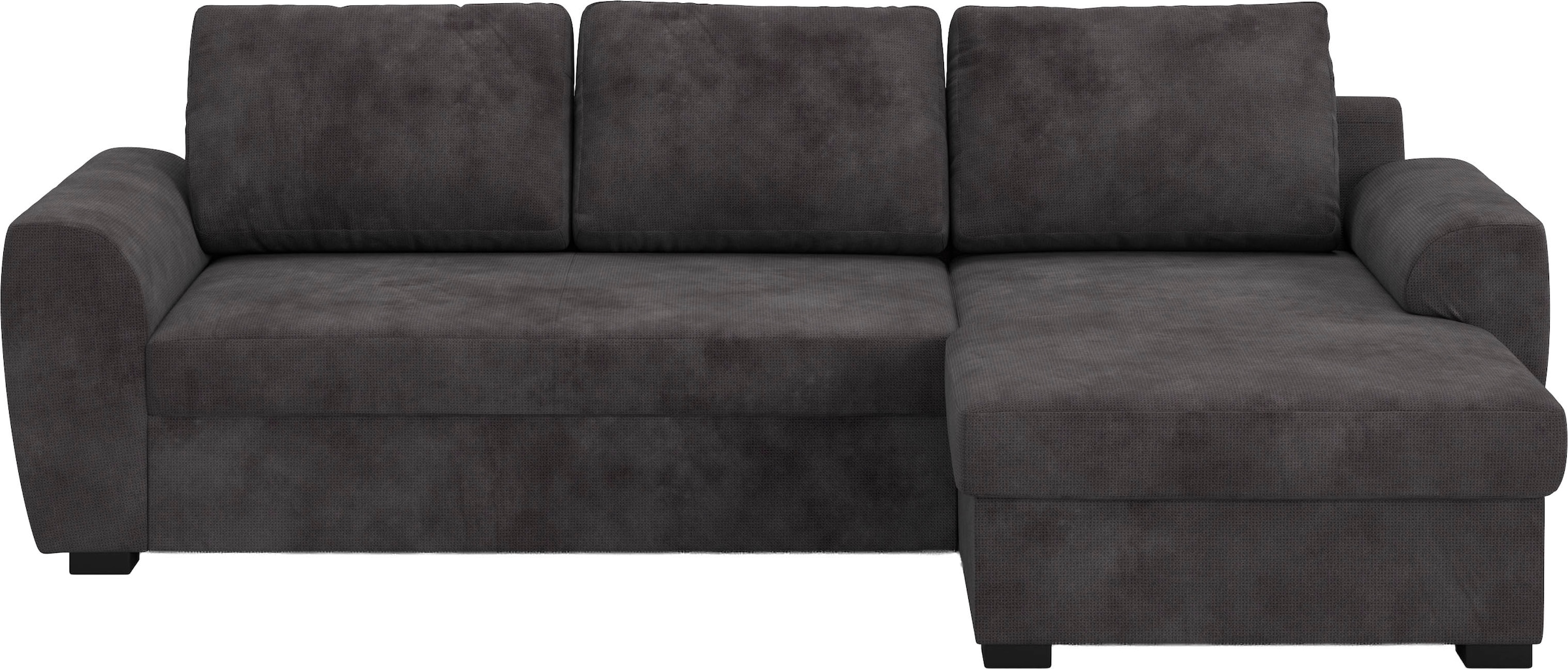 COTTA Ecksofa »Drift L-Form« optional auch mit Schlaffunktion, Wellenunterfederung