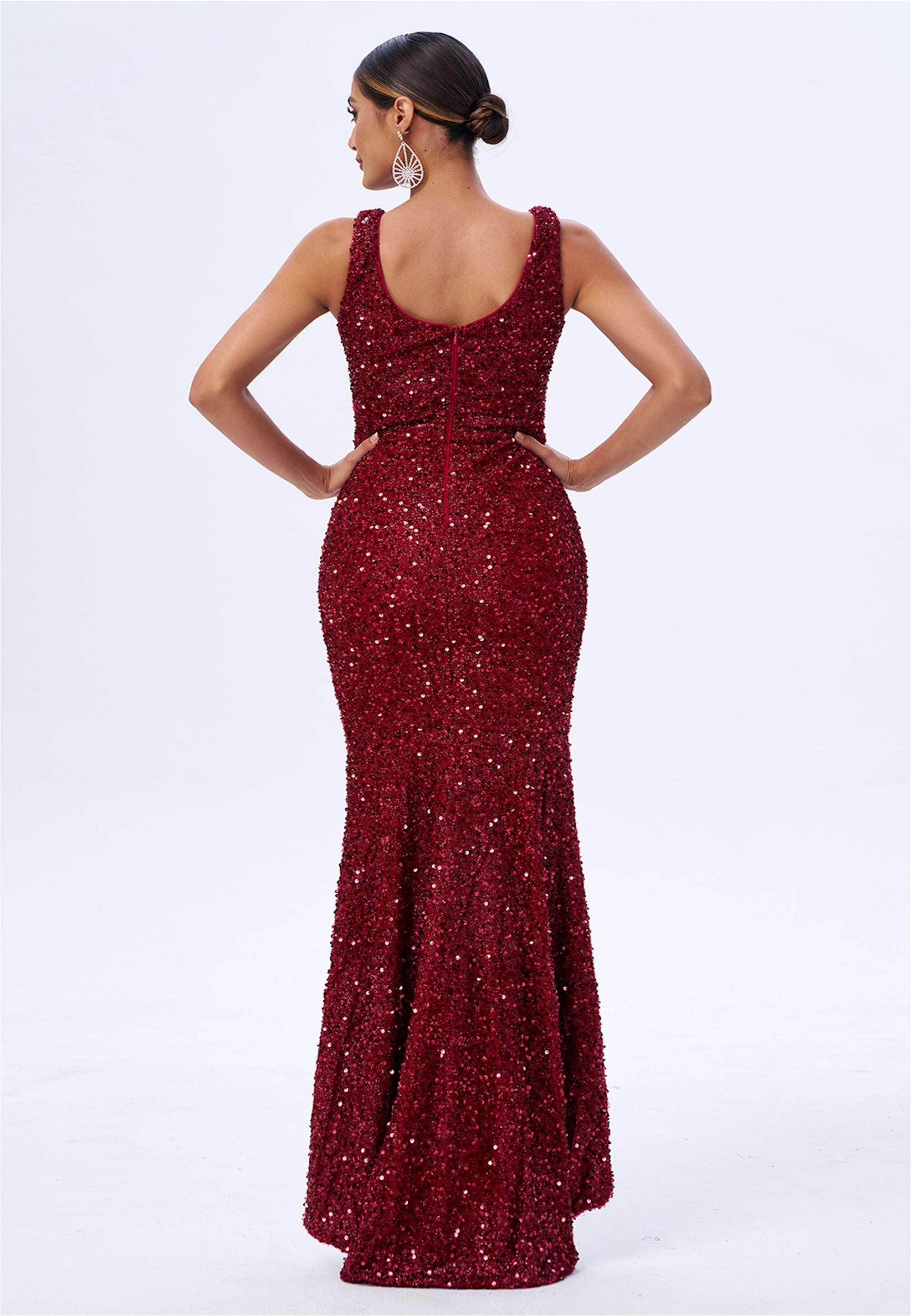 Moda Minx Jerseykleid »MARIAH«, (1 tlg.), im glitzernden Design