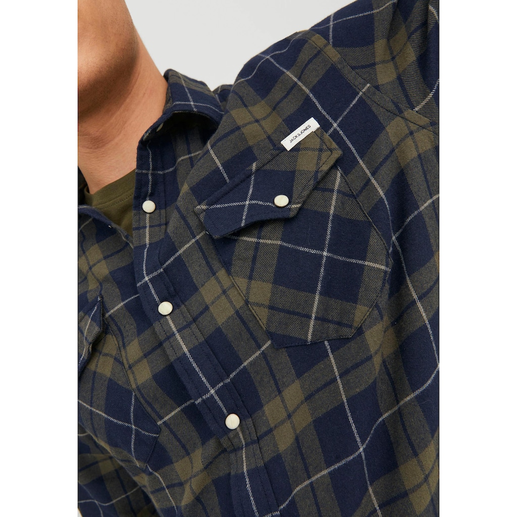 Jack & Jones Langarmhemd »JJSHERIDAN FALL CHECK SHIRT LS«