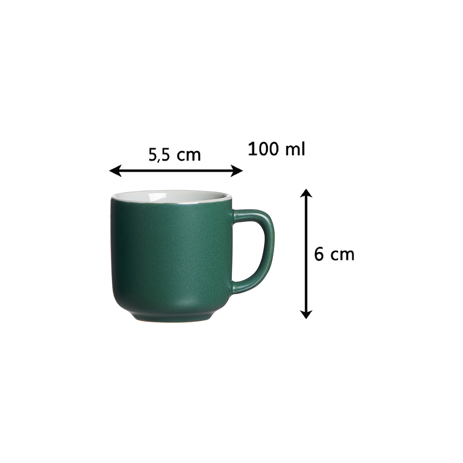 Ritzenhoff & Breker Espressotasse »Espressotassen Jasper 100 ml 6er Set«