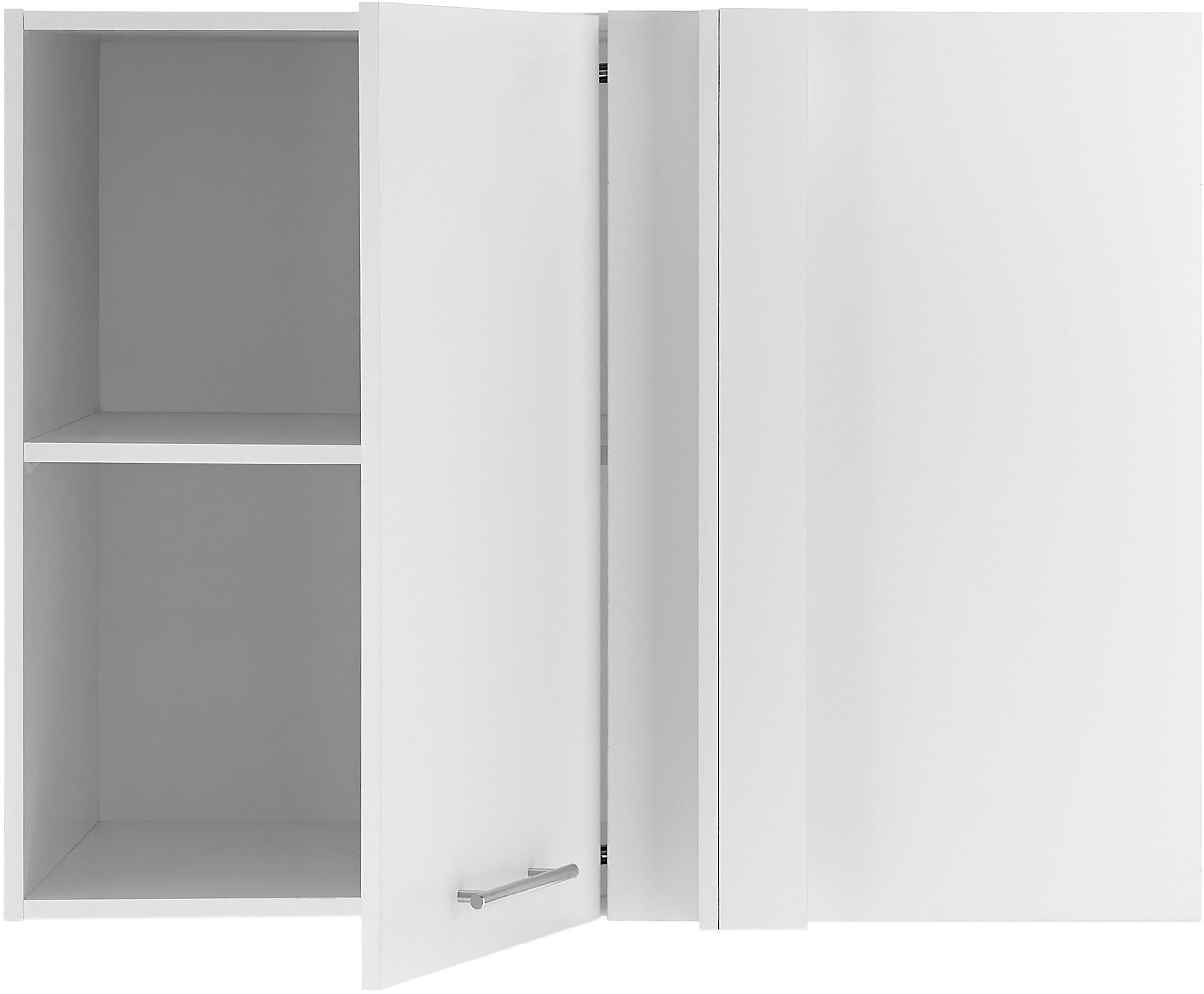 Thumbnail - Laundreezy Mehrzweckschrank-Set "Laundreezy, Eck-Aufsatzschrank BxHxT 100x76x68 cm" 1 Stk. tlg. Breite 100cm, Tür L/R mo...