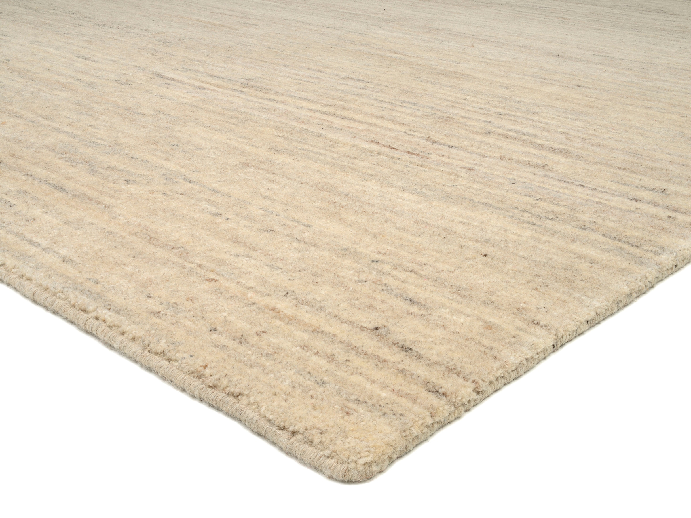 OCI DIE TEPPICHMARKE Teppich »HIMALI UNI«, rechteckig, 5 mm Höhe, handgeknüpft, hochwertige Wolle, fußwarm, Wohnzimmer
