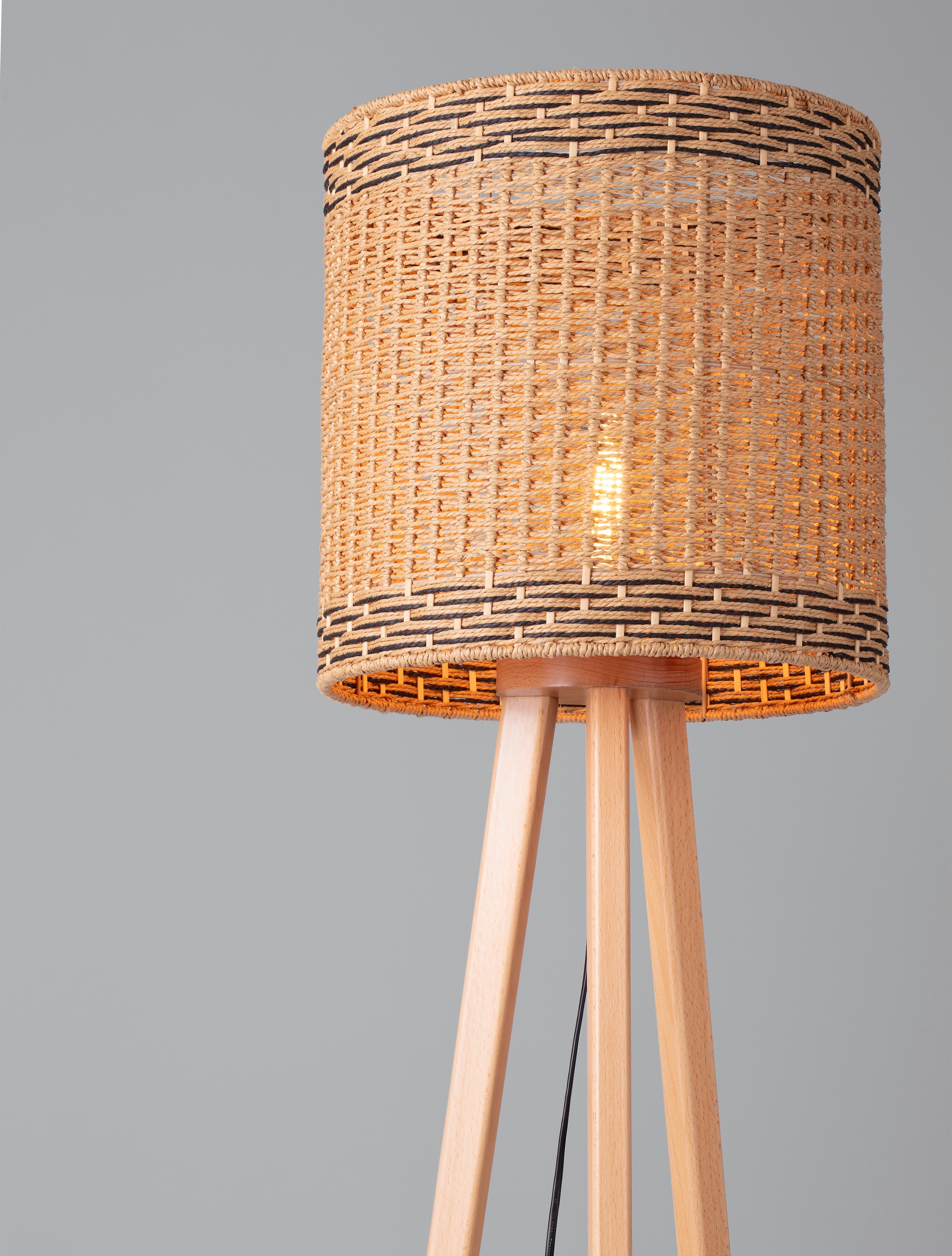 Nova Luce Stehlampe »PLETTE«, 2 flammig