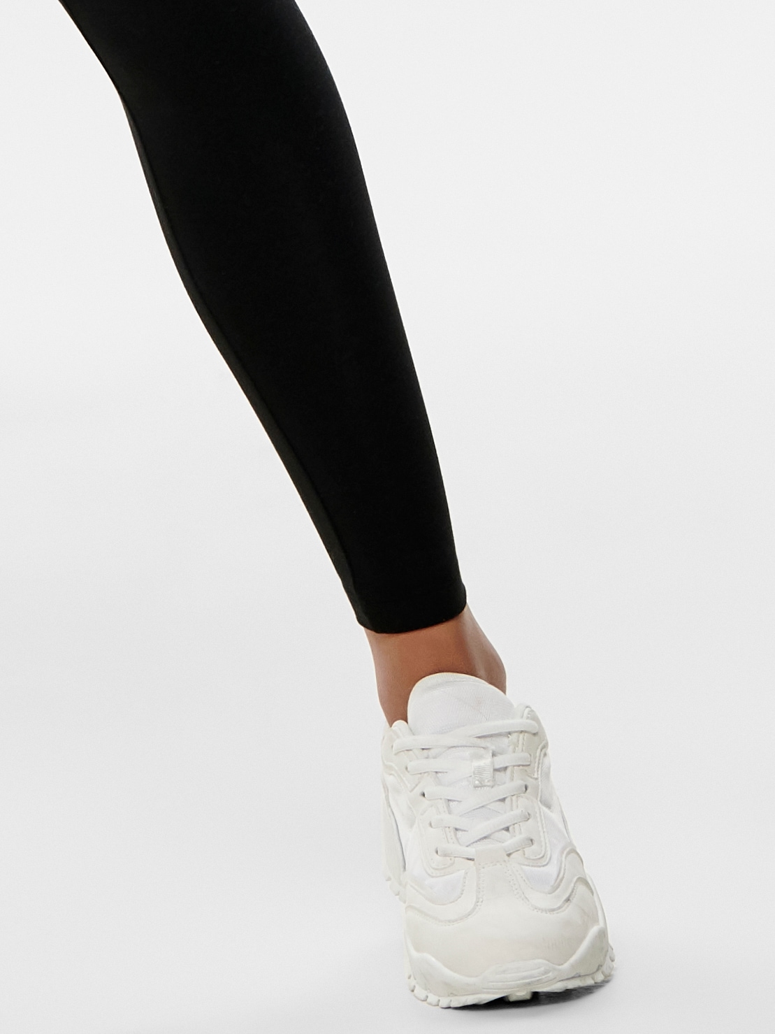 ONLY Leggings »ONLLIVE – Elastischer Bund für Komfort und Bewegungsfreiheit«, sehr figurbetont, Jersey, Baumwollmischung, elastisch, unifarben