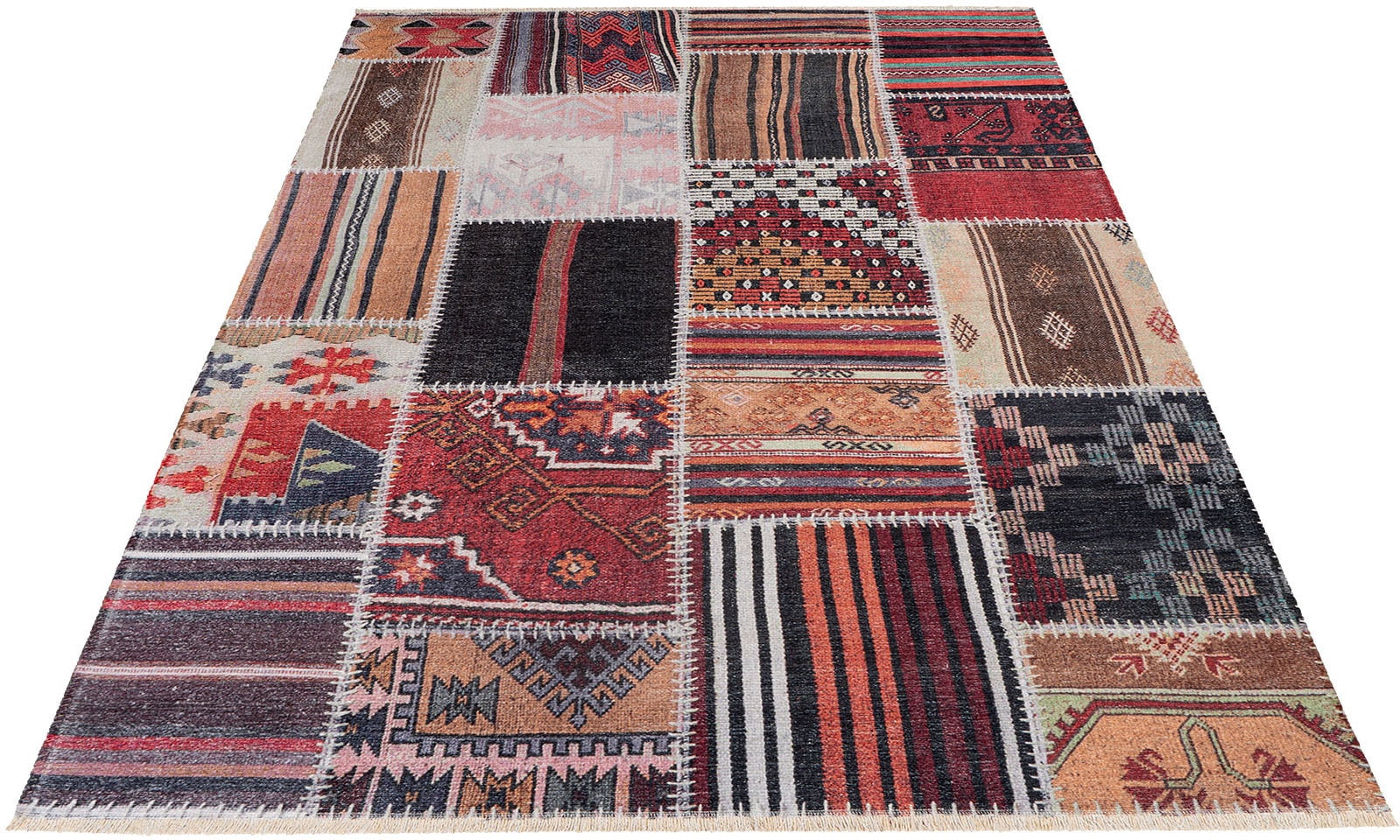 Obsession Teppich "My Ethno 263" rechteckig 6 mm Höhe recycelte Materialien günstig online kaufen