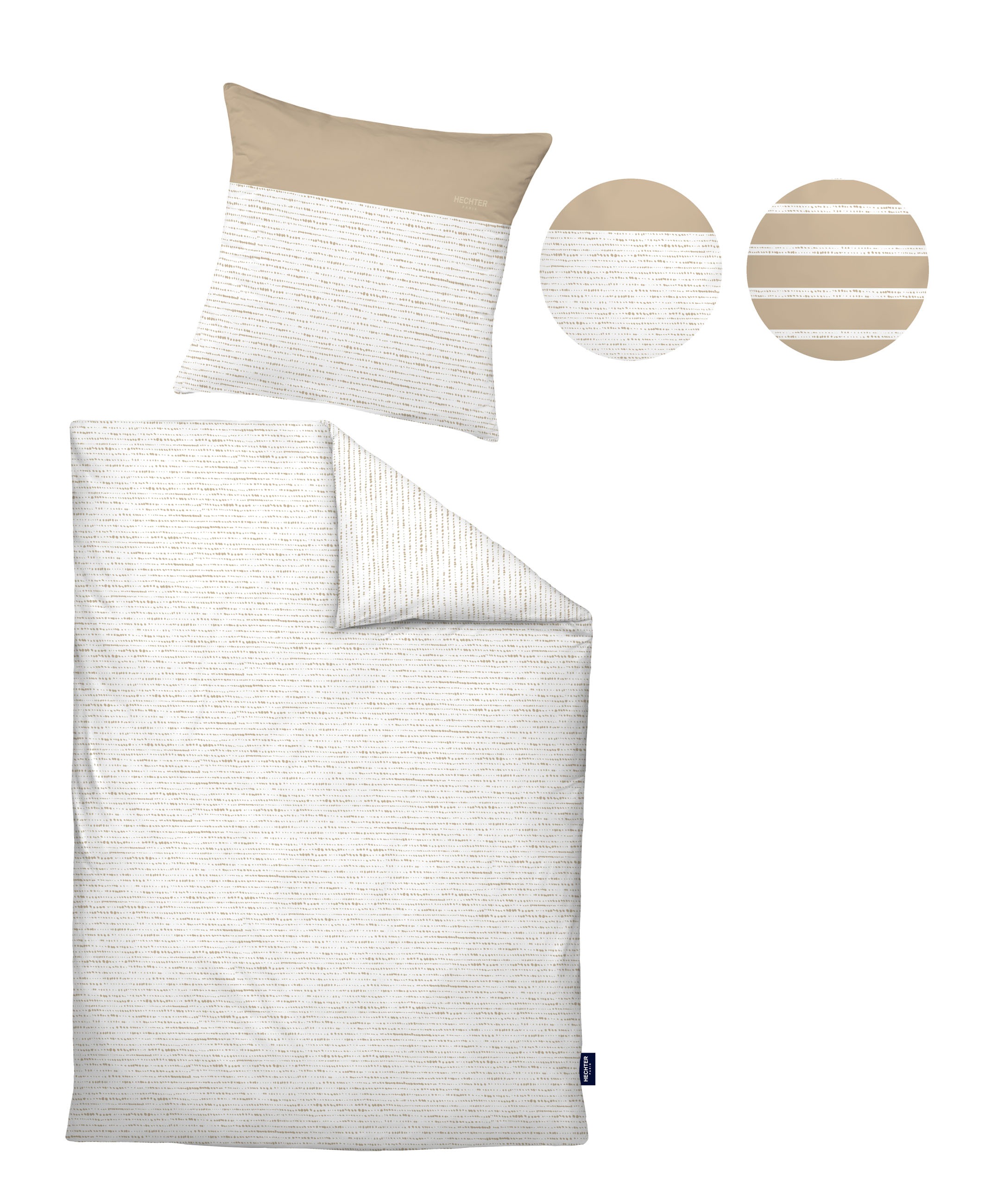 HECHTER PARIS Wendebettwäsche "0041307" 2 Stk. tlg. hautsympathisch, 100% B günstig online kaufen