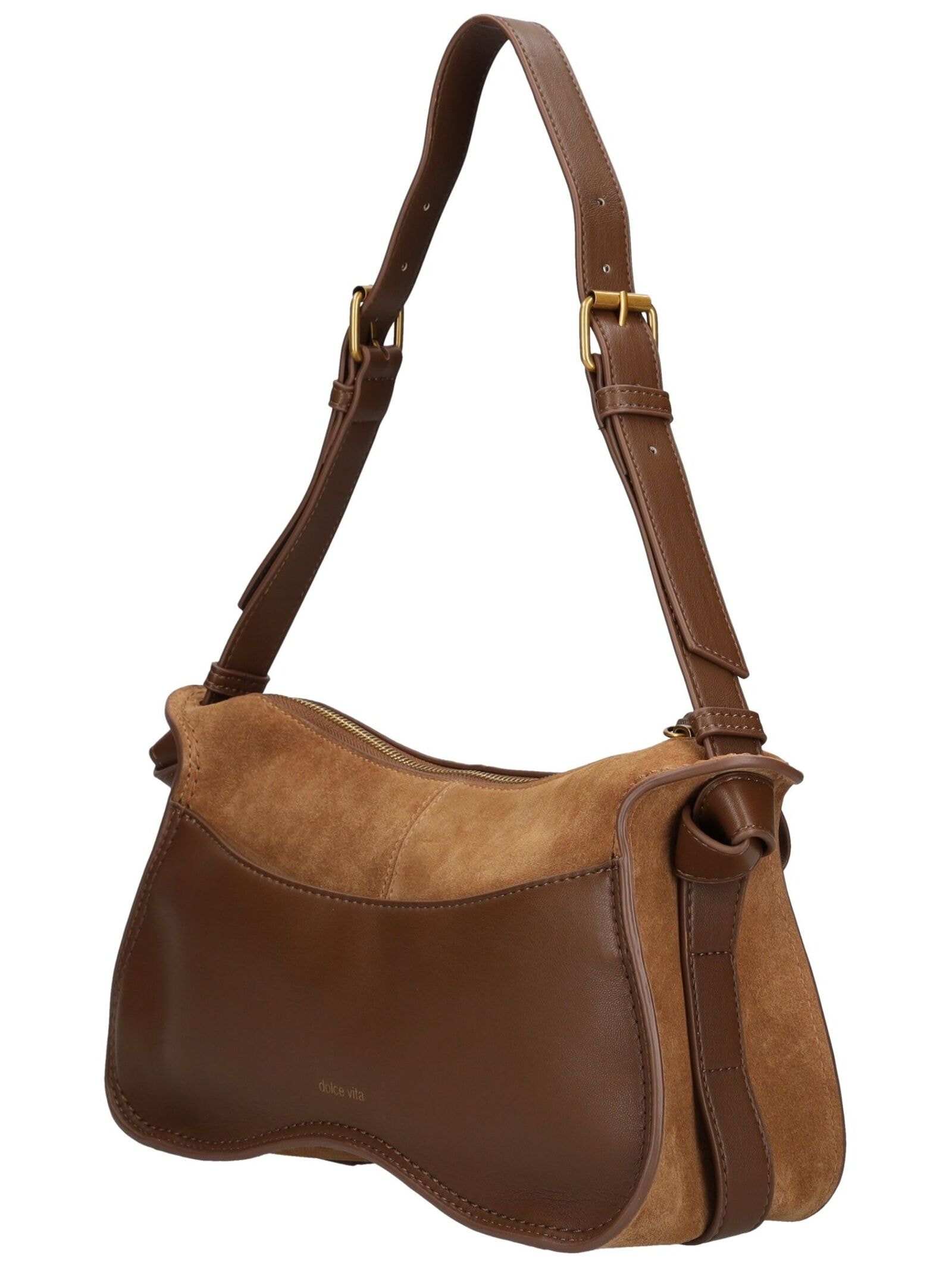 Dolce Vita Henkeltasche »Dolce Vita Taschen Veloursleder/Textil«