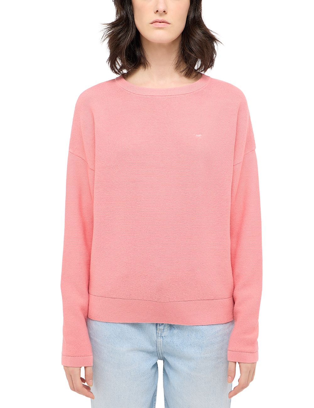 MUSTANG Sweater "Damen Style Marble" günstig online kaufen