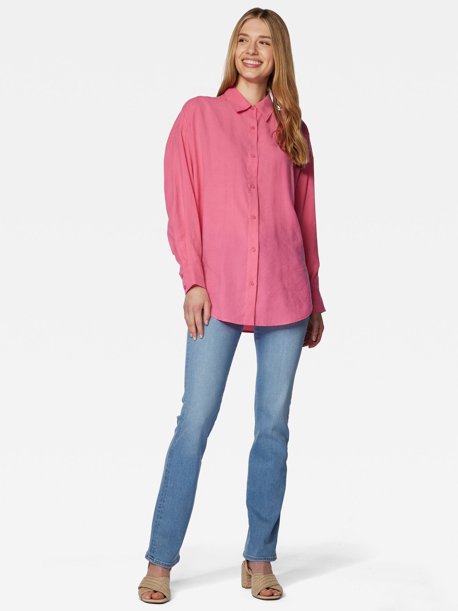 Mavi Hemdbluse »LONG SLEEVE SHIRT«, Oversized Hemd
