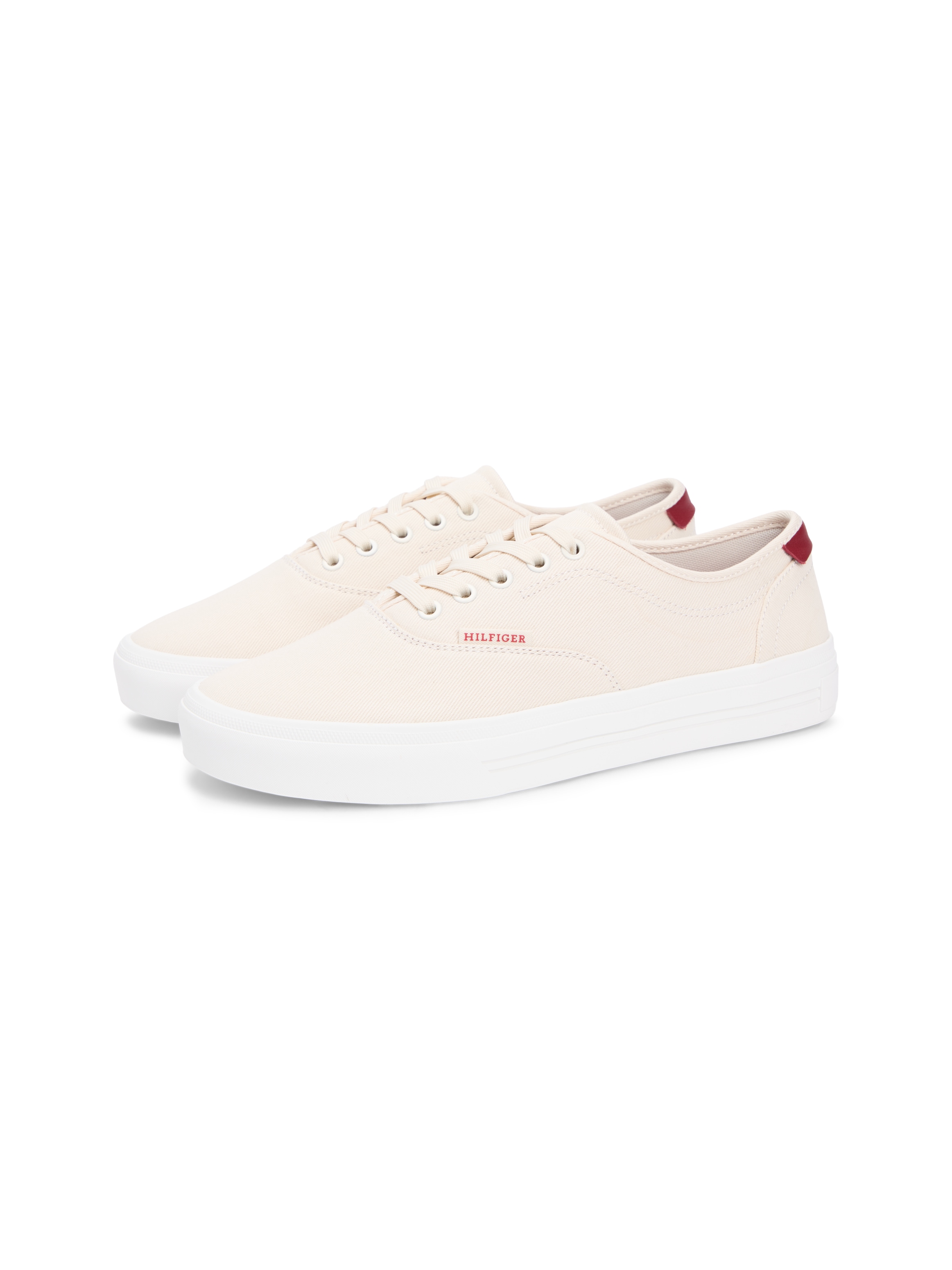 Tommy Hilfiger Sneaker "TH VULC CUP CVS" Freizeitschuh, Halbschuh, Schnürsc günstig online kaufen
