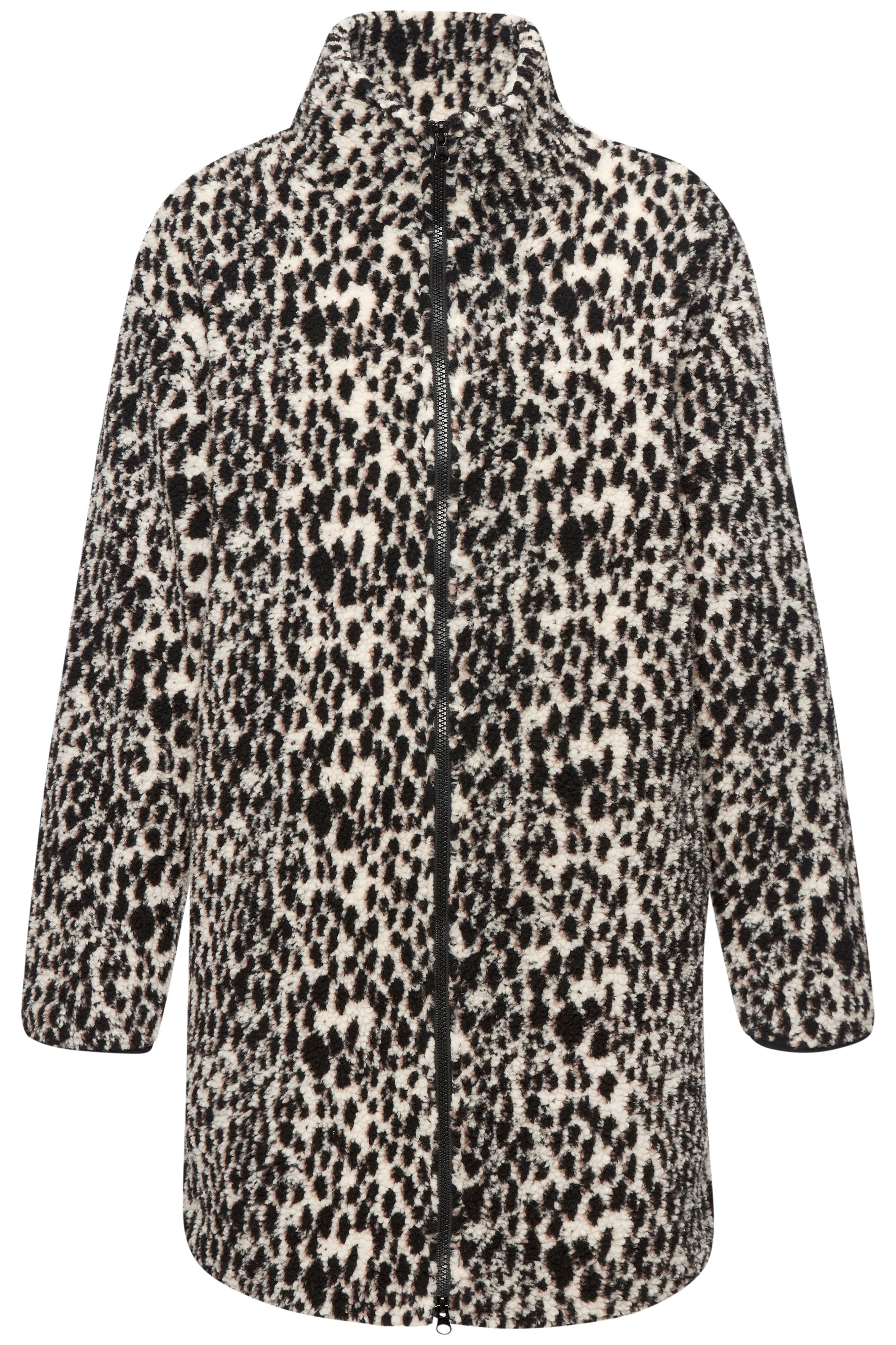 LASCANA Fleecejacke im Leomuster in weicher Fleece-Qualität günstig online kaufen