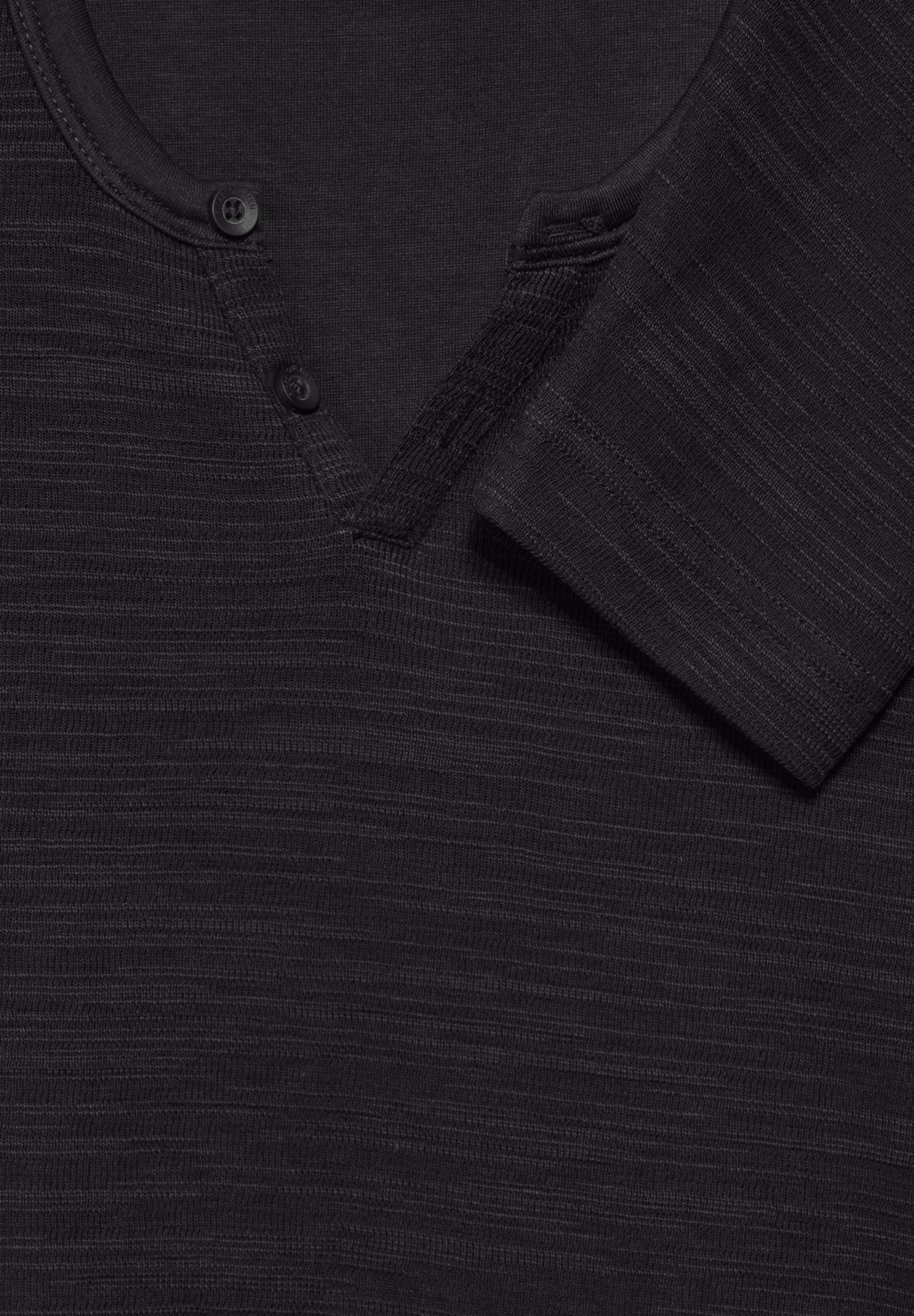 STREET ONE MEN Langarmshirt, im soften Baumwoll-Mix