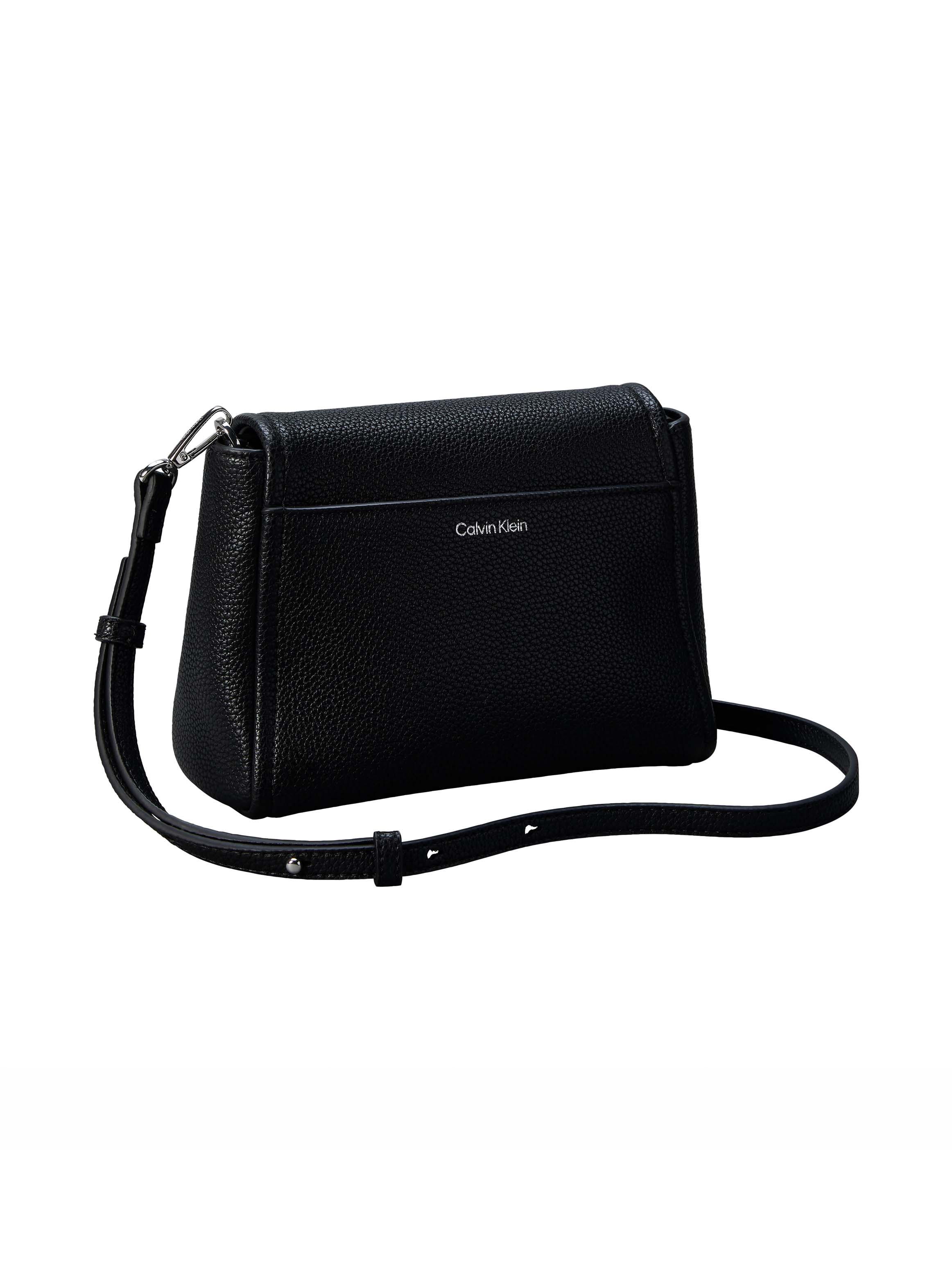 Calvin Klein Umhängetasche »EMBLEM HW PEBBLE CROSSBODY 20« Abendtasche, Handtasche, Schultertasche mit Zierkette