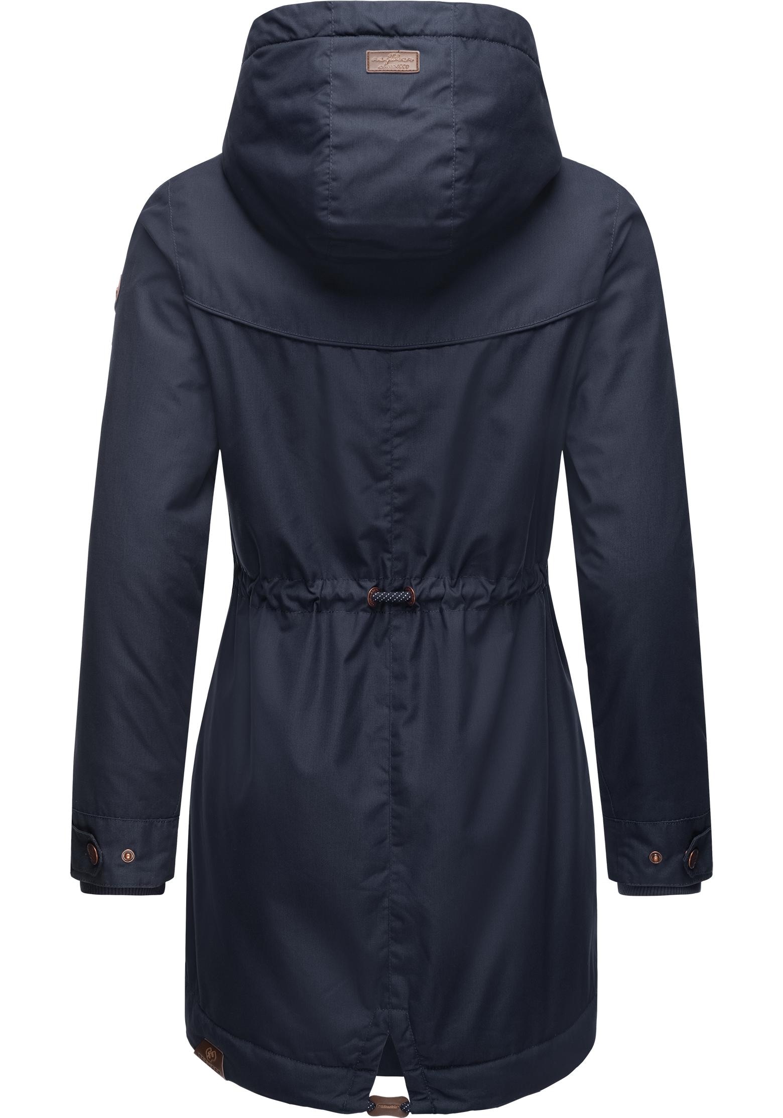 Ragwear Winterjacke »YM-Canny« mit Kapuze stylischer Damen Kurzmantel Parka mit Kapuze