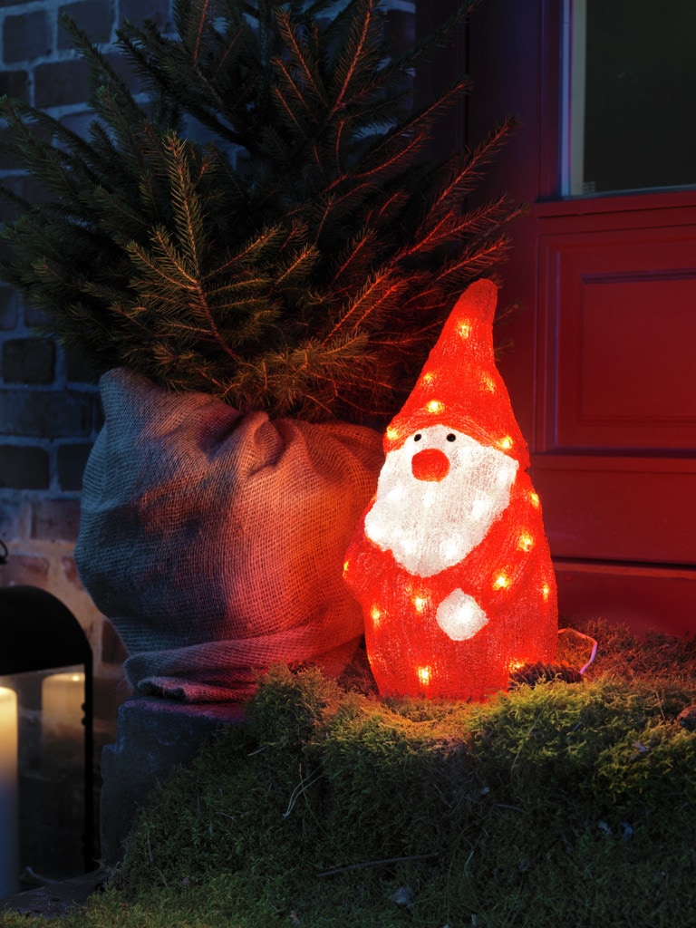 KONSTSMIDE LED Dekofigur »LED Acryl Weihnachtsmann«, 40 warm weiße Dioden  kaufen | BAUR