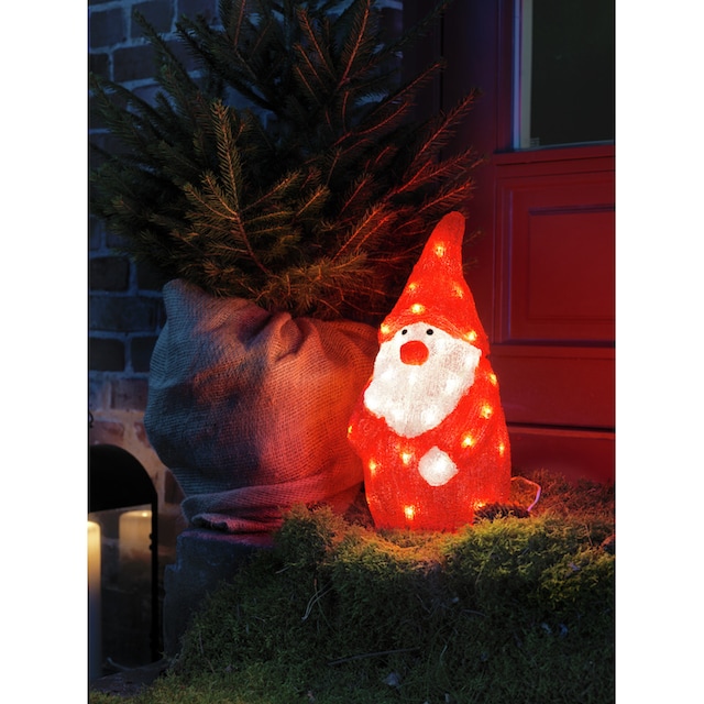 KONSTSMIDE LED Dekofigur »LED Acryl Weihnachtsmann«, 40 warm weiße Dioden  kaufen | BAUR