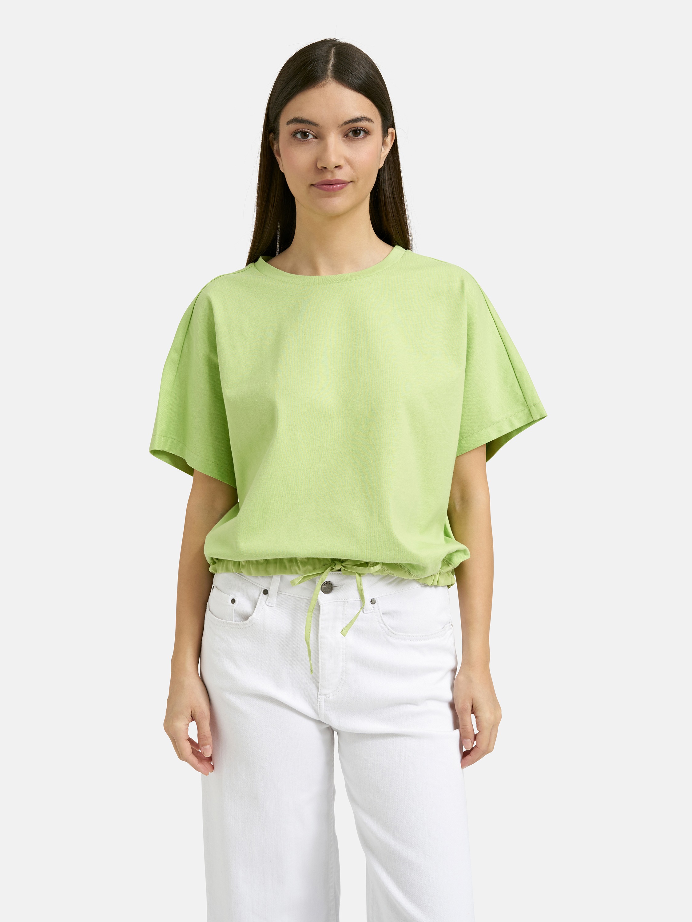 Smith & Soul Rundhalsshirt mit überschnittener Schulter