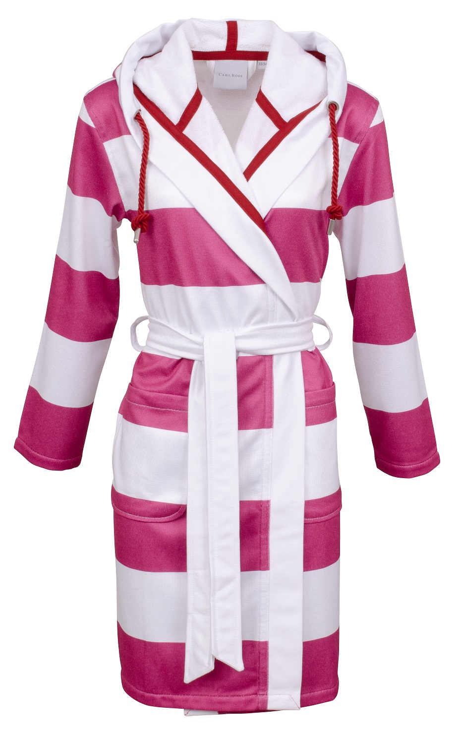 Carl Ross Damenbademantel "wash&wear" 1 Stk. Kapuze