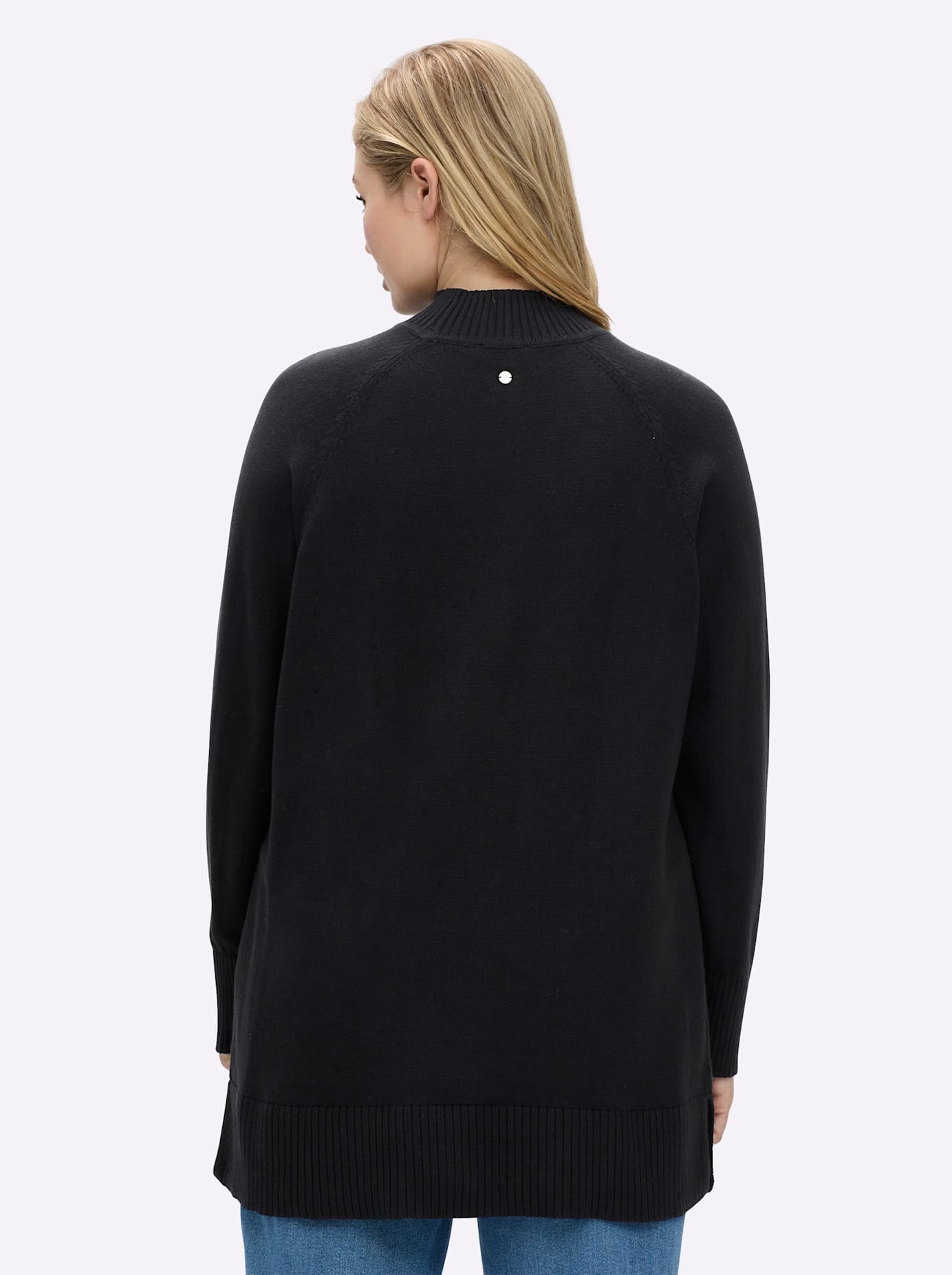 Sheego Streifenpullover »Longpullover«