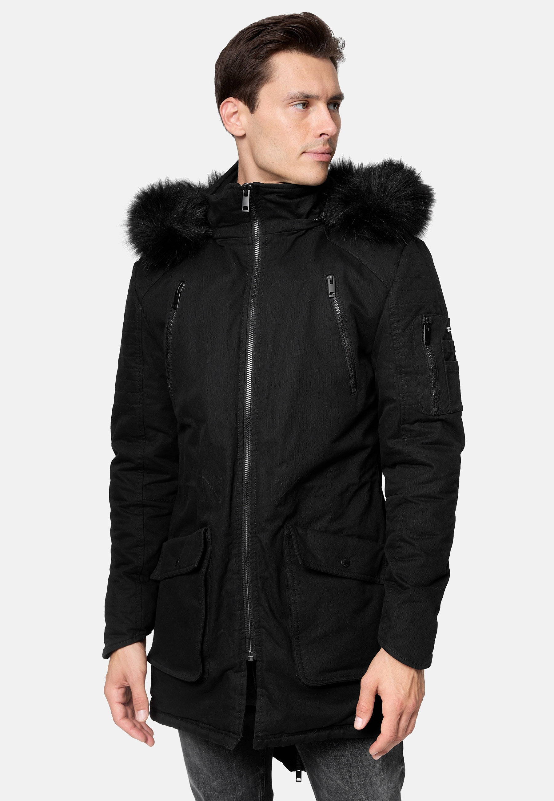 trueprodigy Parka »Harvey mit abnehmbarer Kapuze« mit Kapuze