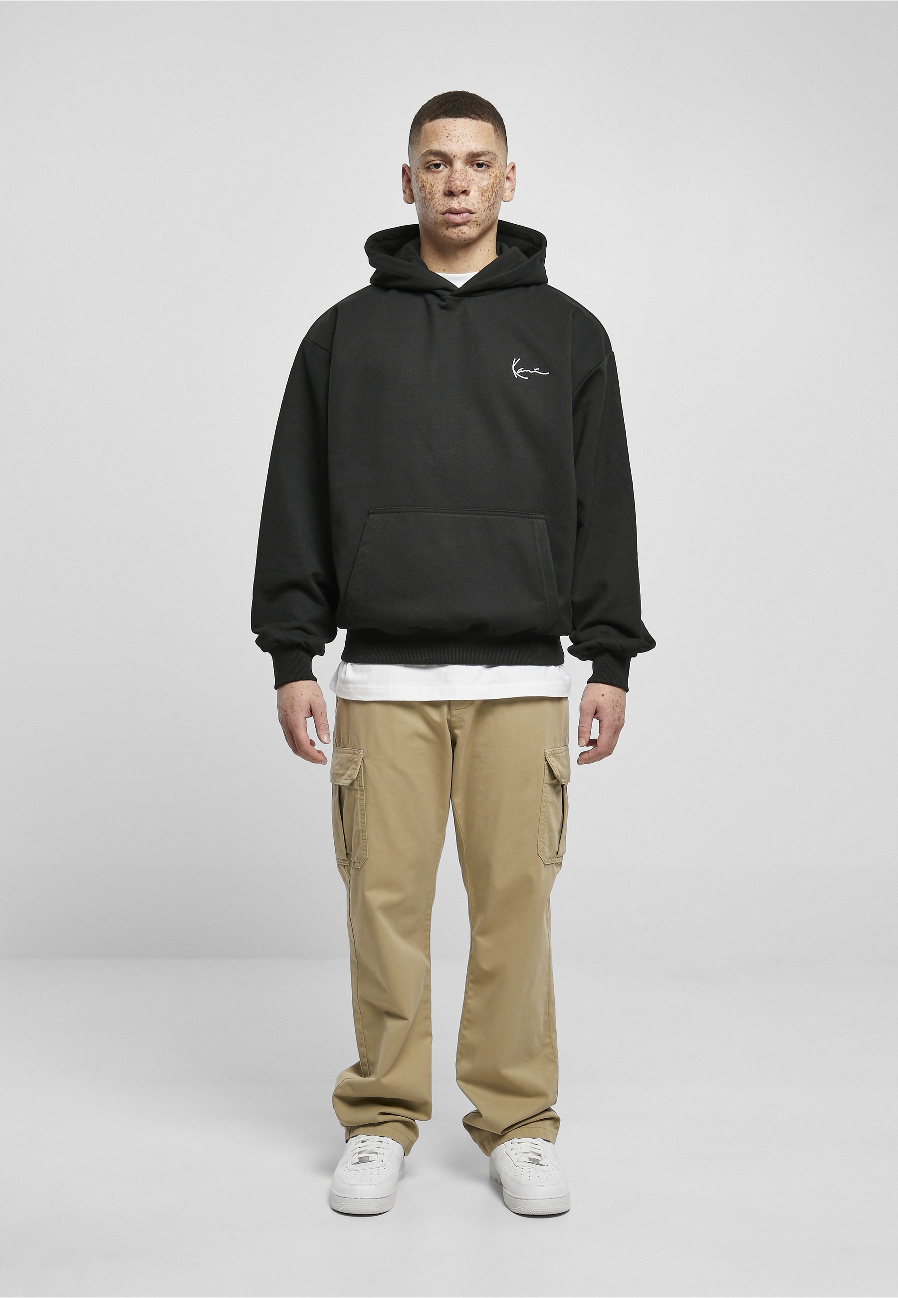 Karl Kani Kapuzenpullover »Karl Kani Herren KM231-046-2KK Chest Signature OS Hoodie black« 1 Stk.