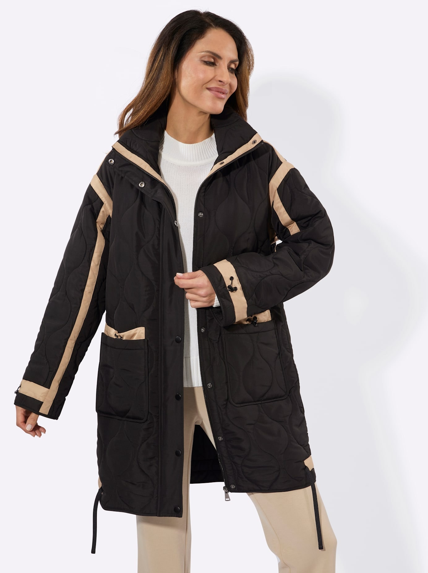 Inspirationen Steppjacke ohne Kapuze