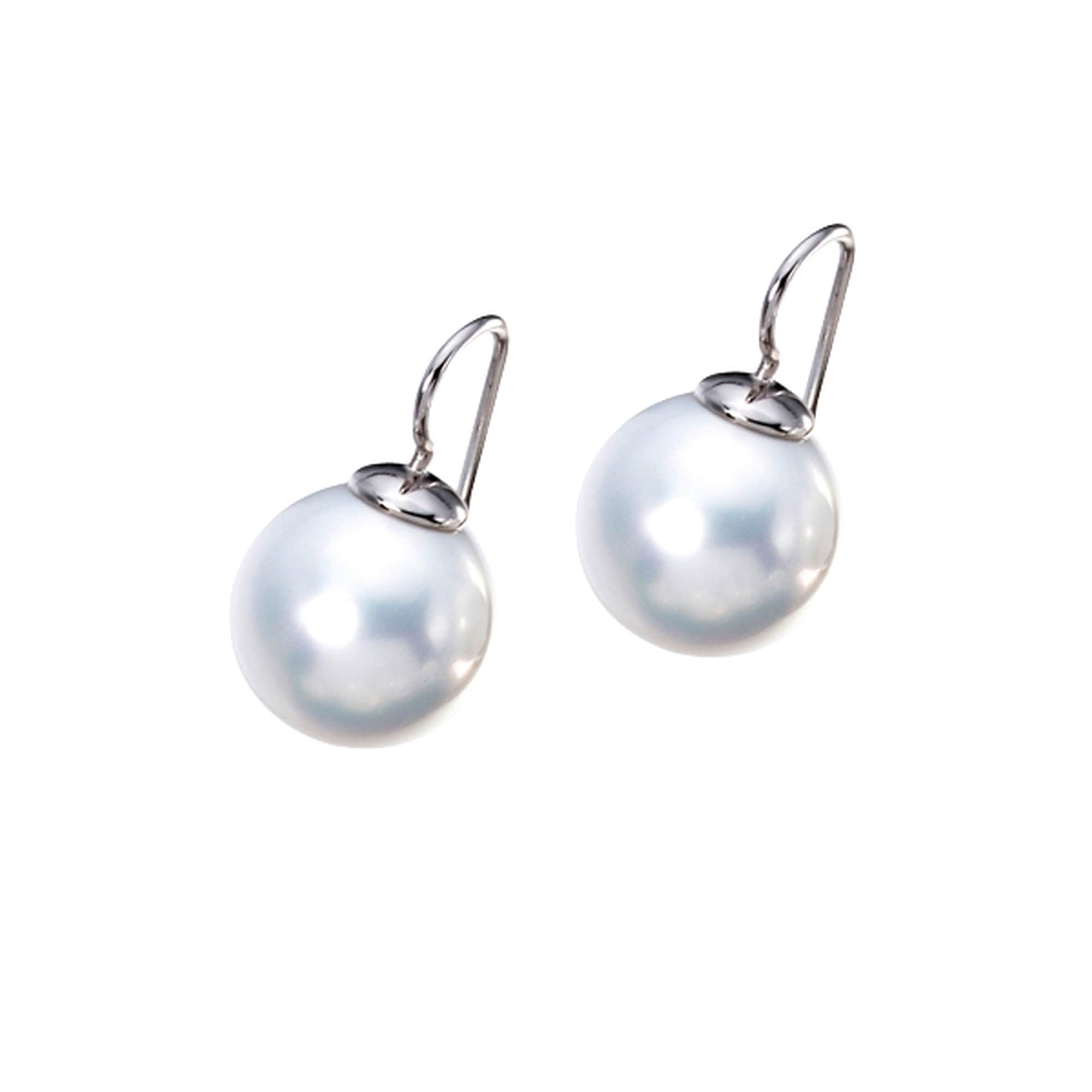 GIORGIO MARTELLO MILANO Paar Ohrhaken »mit Muschelker-Perlen, Silber 925«
