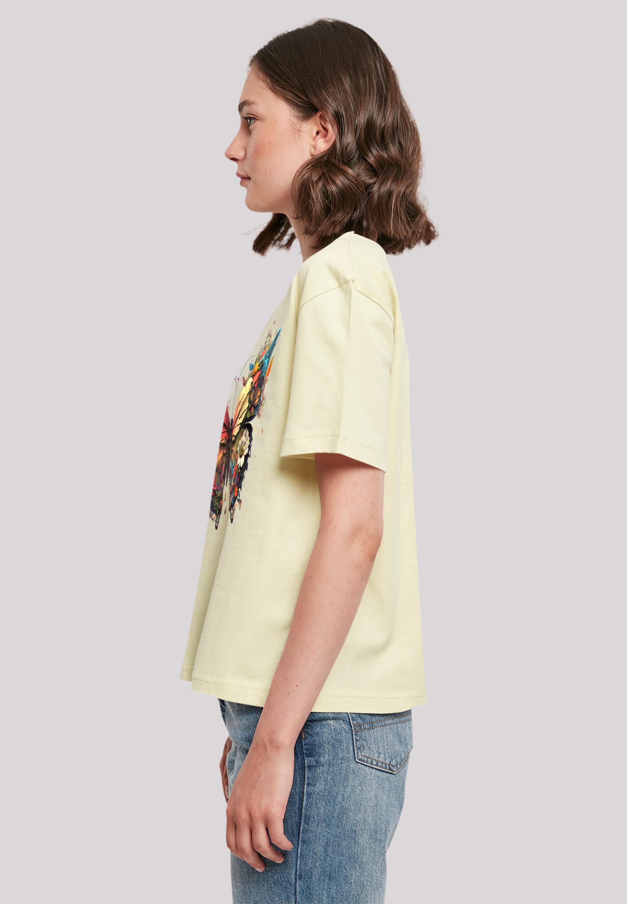 F4NT4STIC T-Shirt »Schmetterling Magic«, Print