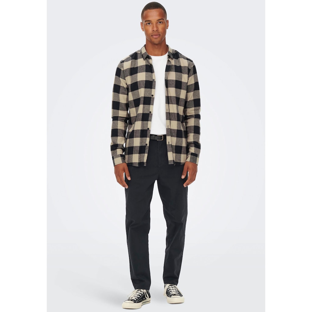 ONLY & SONS Karohemd »GUDMUND LS CHECKED SHIRT«