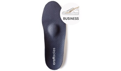 craftsoles orthopädische Schuheinlagen »Businessschuhe - Microleder«, Maßanfertigung kaufen