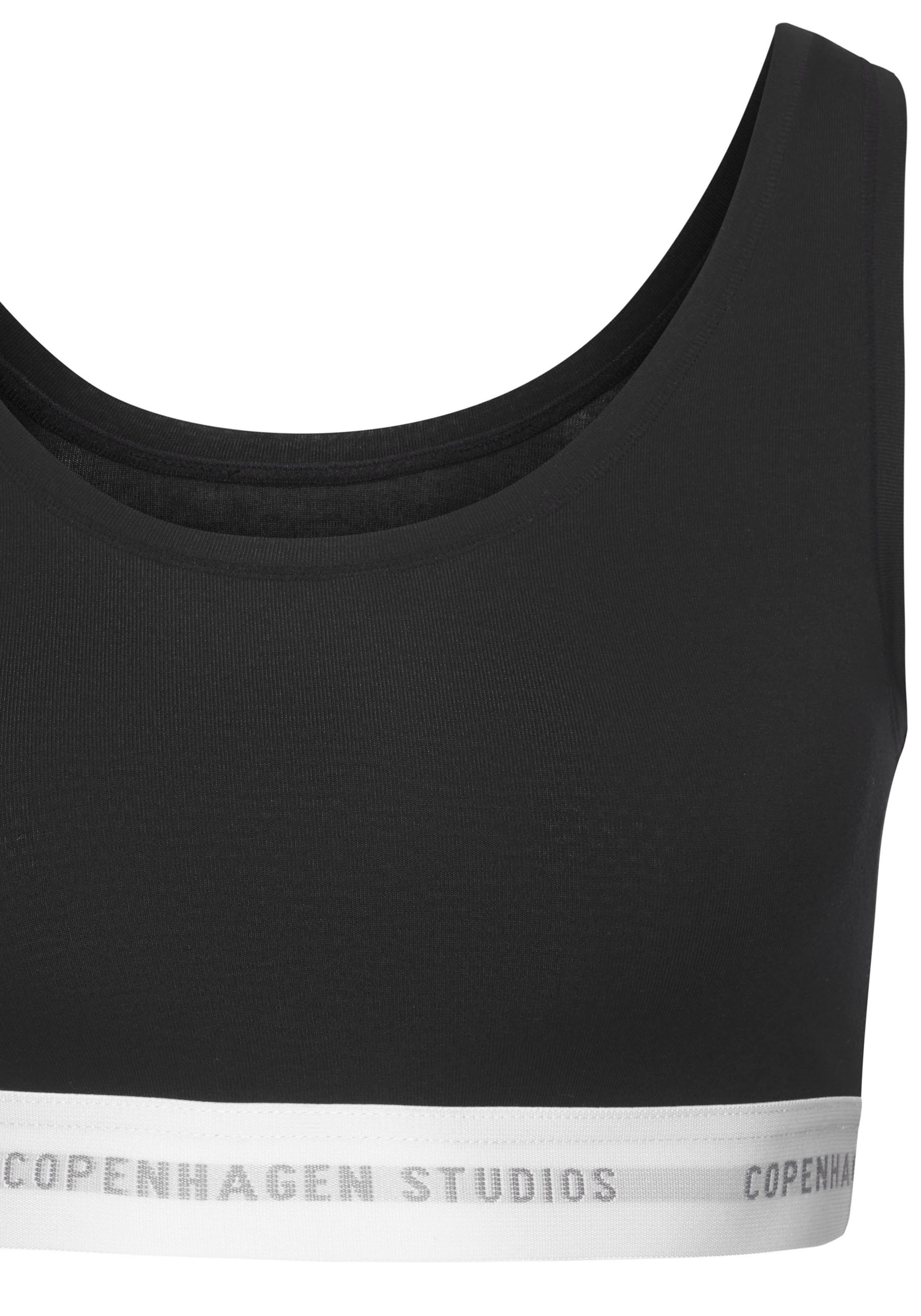 Copenhagen Studios Bustier, mit weichem Logobund und aus elastischer Baumwoll-Modal-Qualität