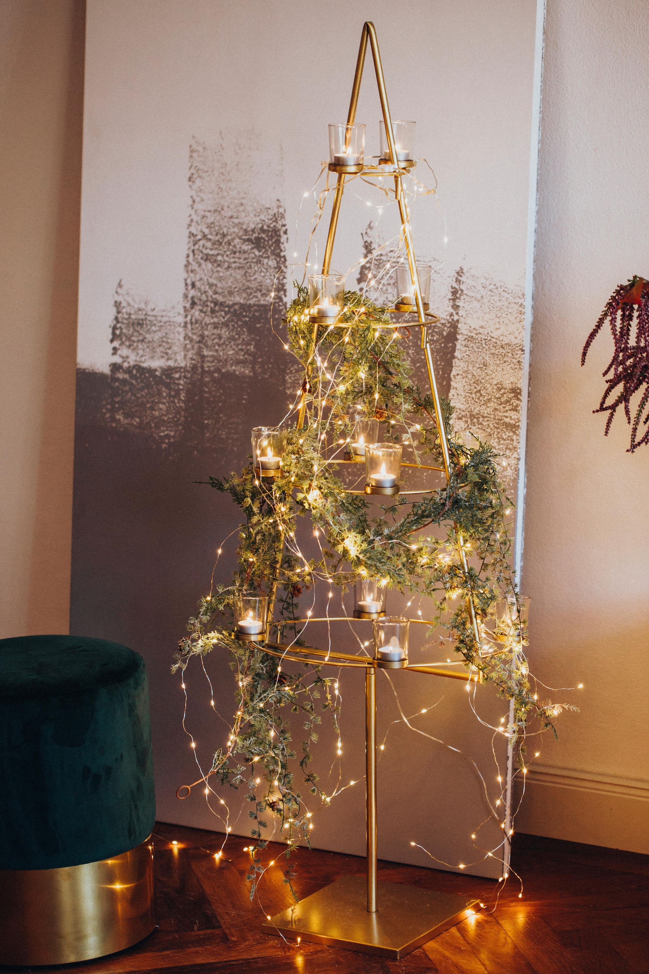 my home Winterliche Kunstpflanze »Weihnachtsdeko, Weihnachtsgirlande«, Girlande, gefrostet, Länge 180 cm
