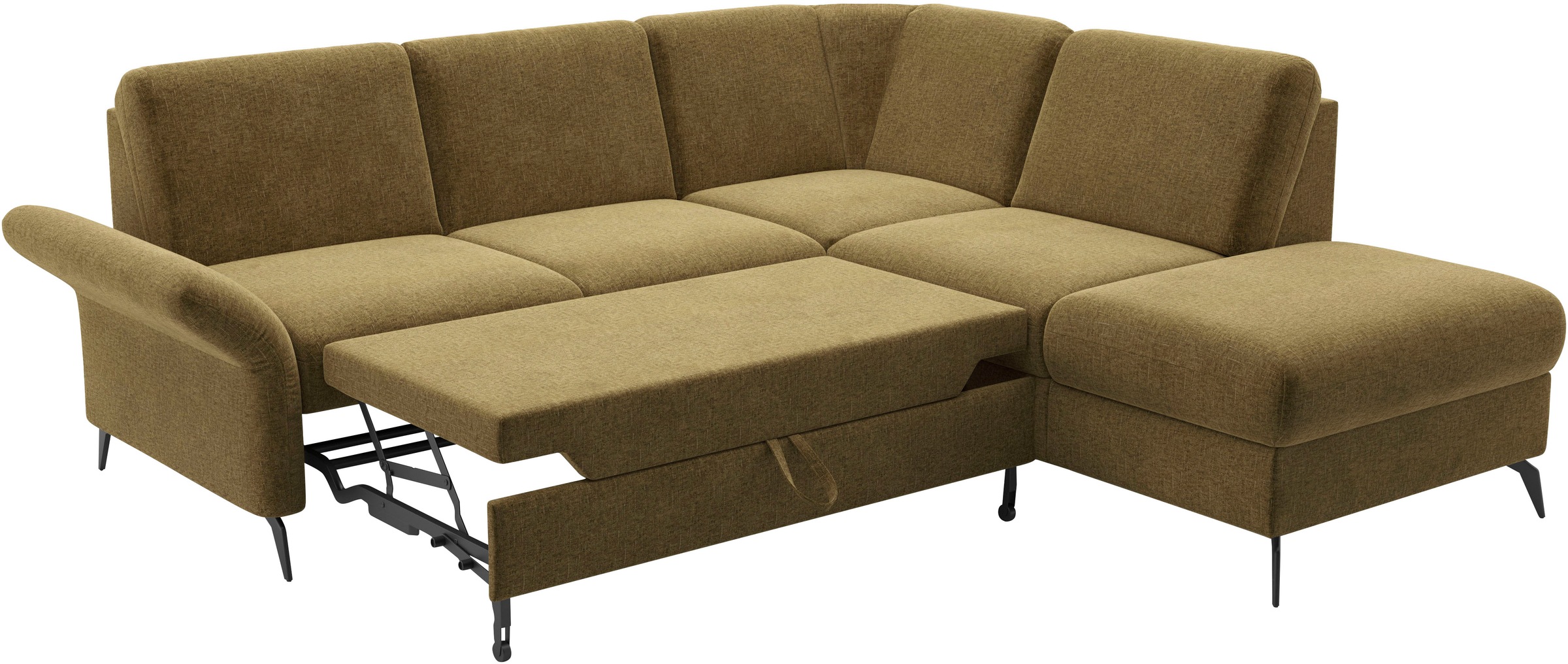 Home affaire Ecksofa »Rochelle«, wahlweise mit Bettfunktion, Bettkasten und Armteilverstellung