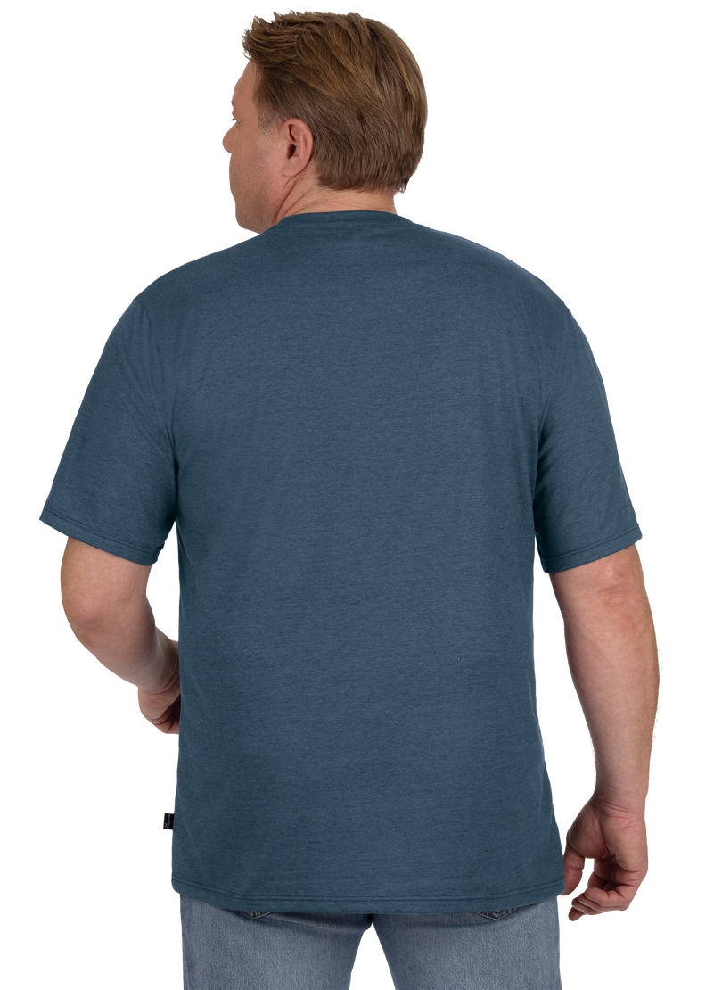 Trigema T-Shirt »TRIGEMA T-Shirt DELUXE Baumwolle«, (1 tlg.)