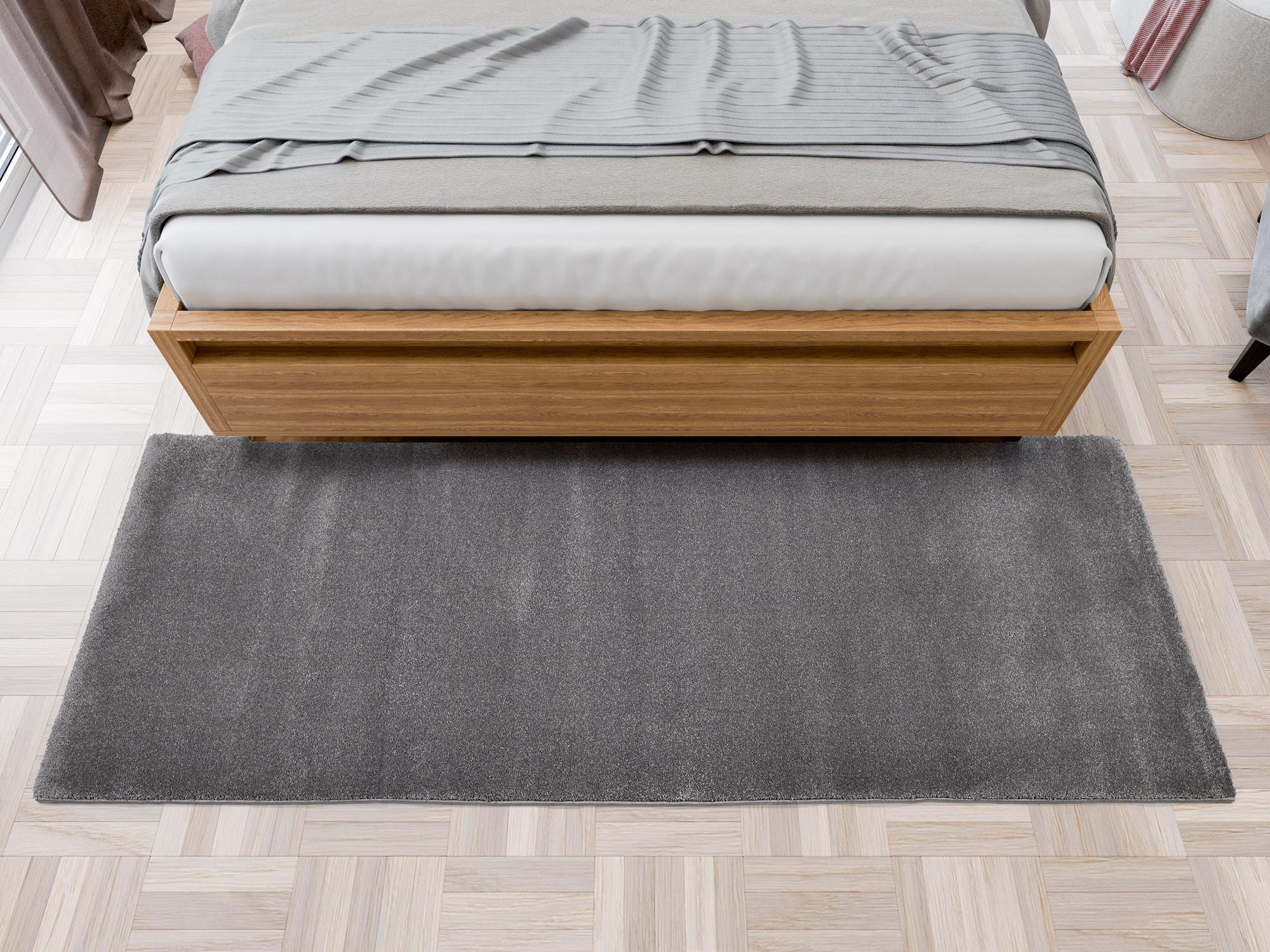 OCI DIE TEPPICHMARKE "BELLEVUE, auch als Läufer und in Rund" rechteckig 20 mm Höhe hochwertiger dichter Hochflor, Shaggy, Langflor, Wohnzimmer