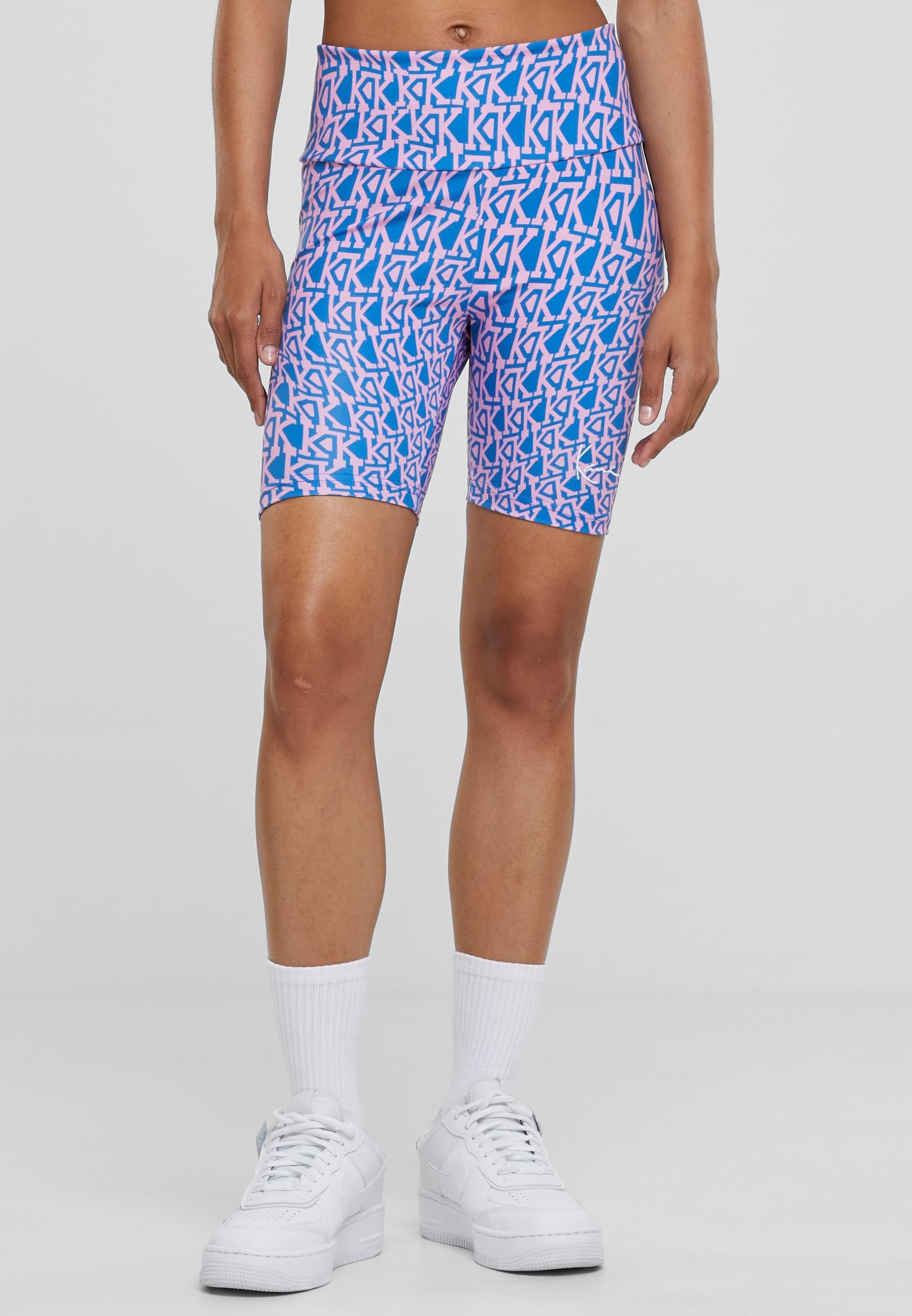 Karl Kani Leggings »Karl Kani Damen KW232-027-2 KK Woven Signature Psychedelic Biker«, (1 tlg.)