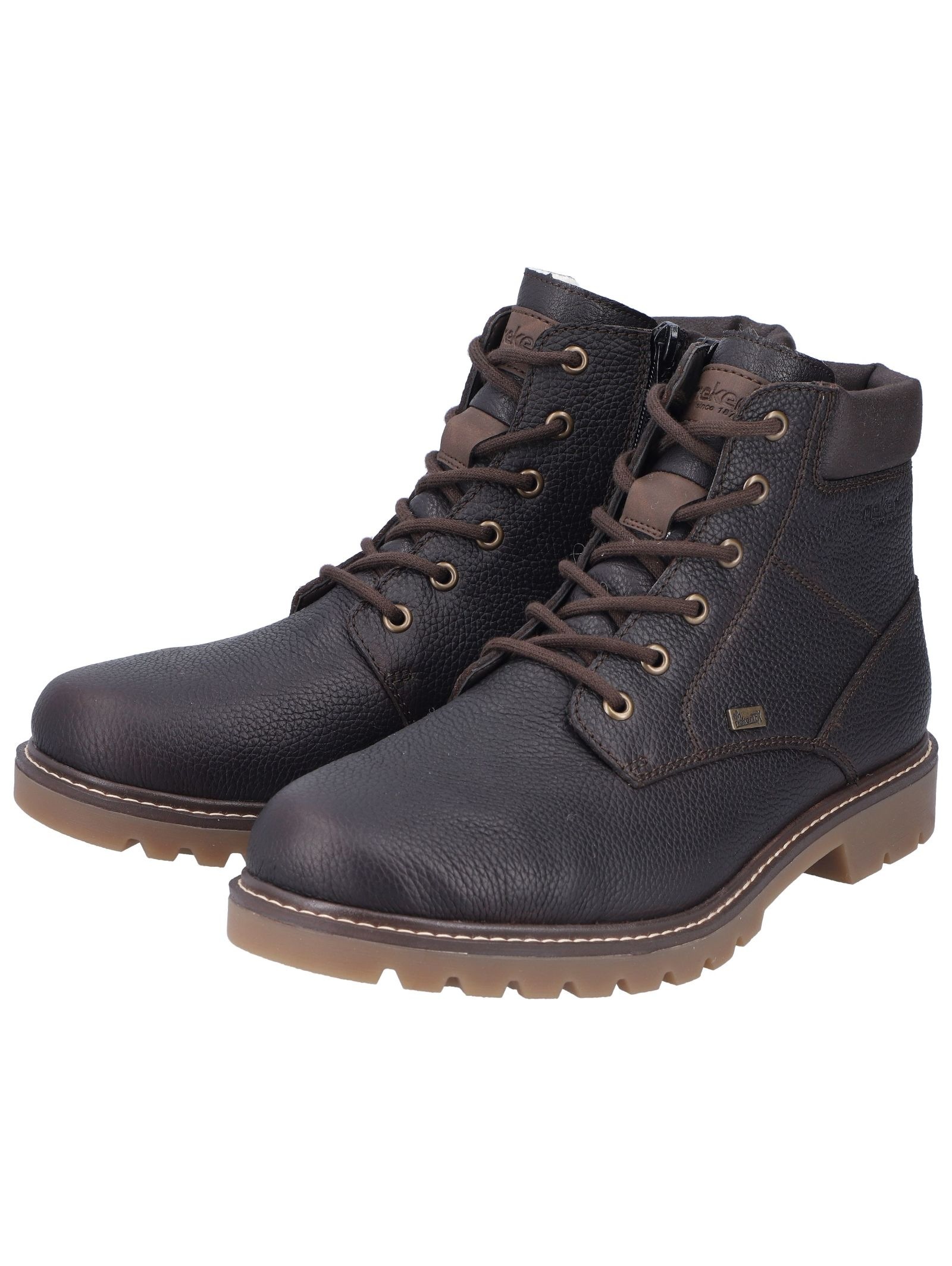 Rieker Schnürstiefelette »Rieker Stiefelette Leder/Textil«