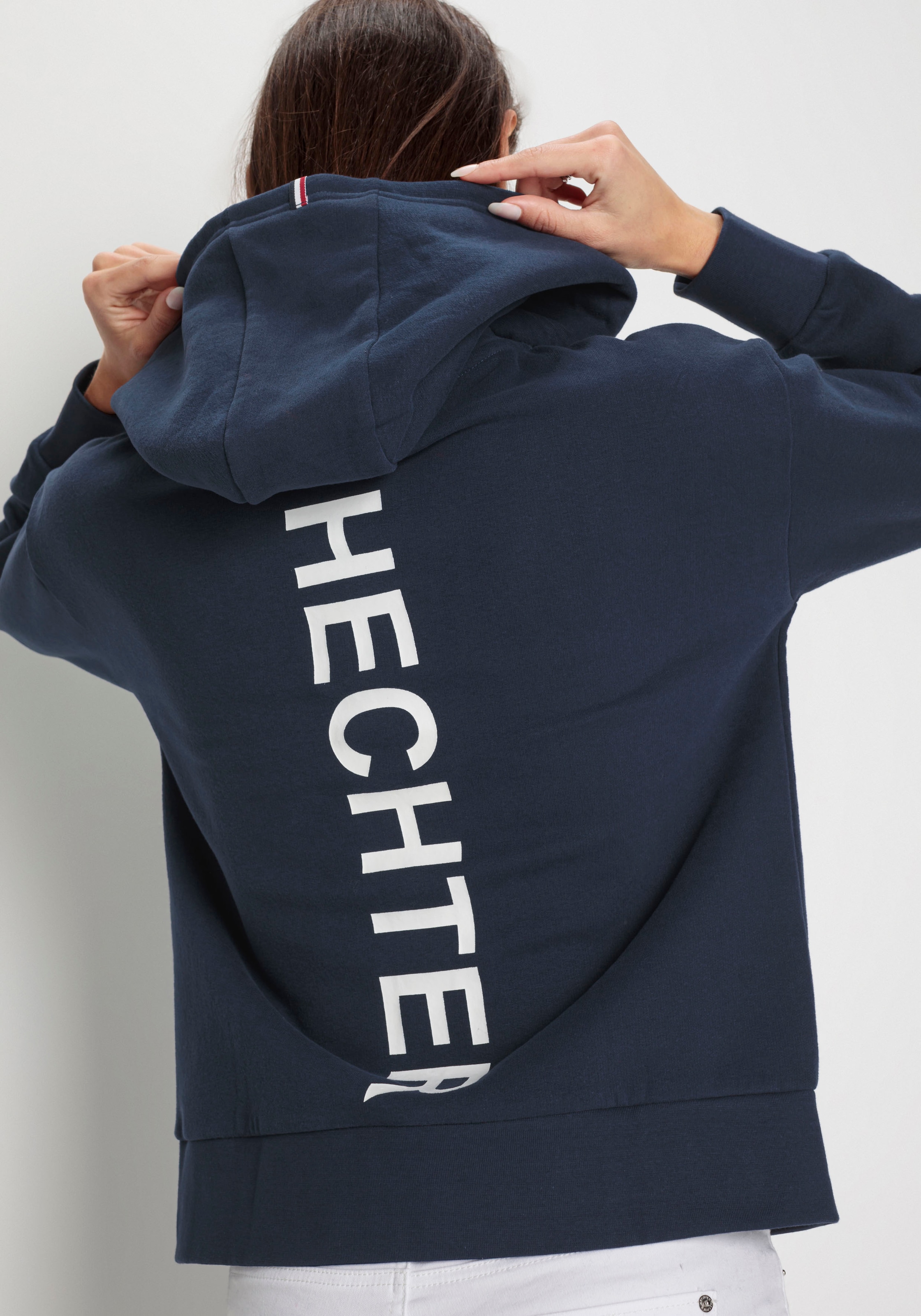 HECHTER PARIS Sweatshirt, mit Backprint - NEUE KOLLEKTION