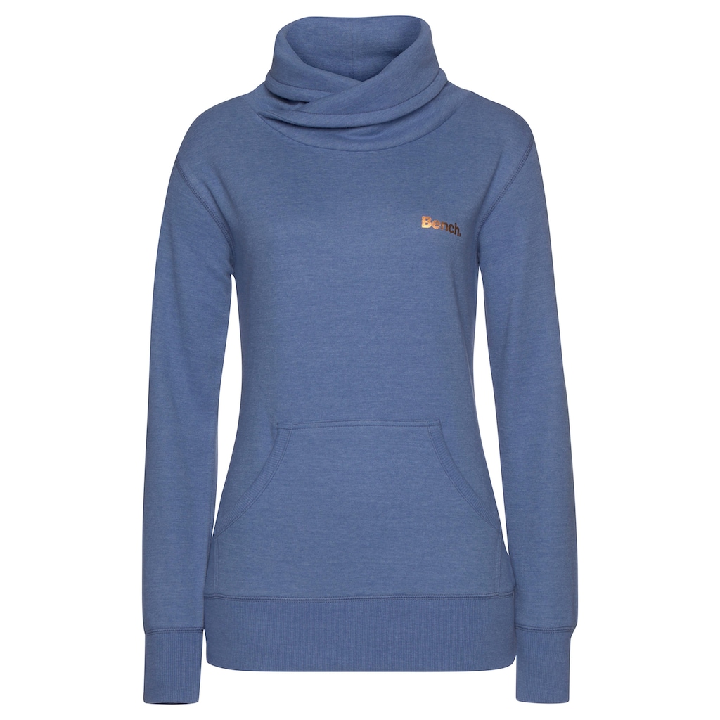 Bench. Loungewear Longsweatshirt »mit Stehkragen in Layeroptik«