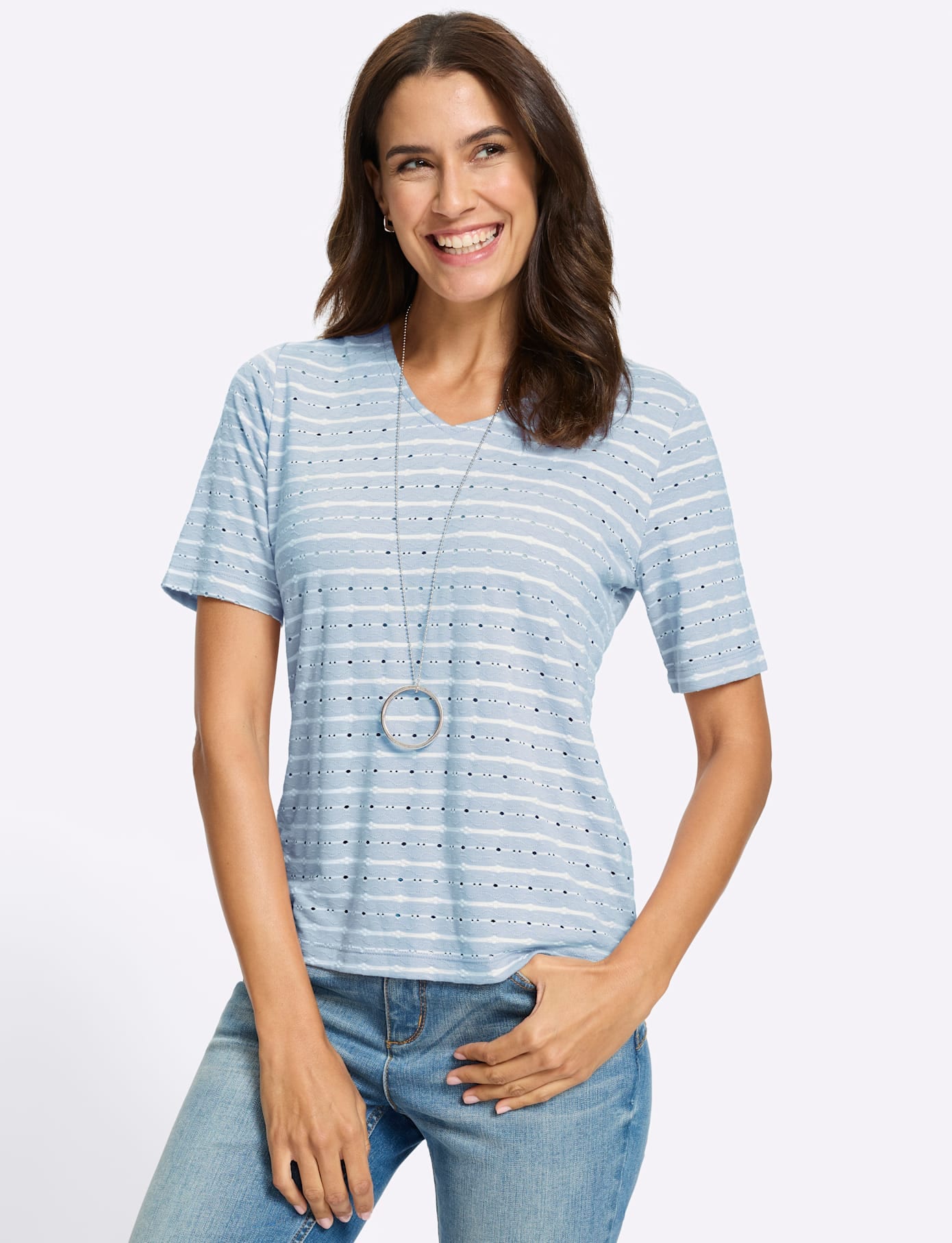 Inspirationen V-Shirt "V-Shirt", 1 tlg. günstig online kaufen