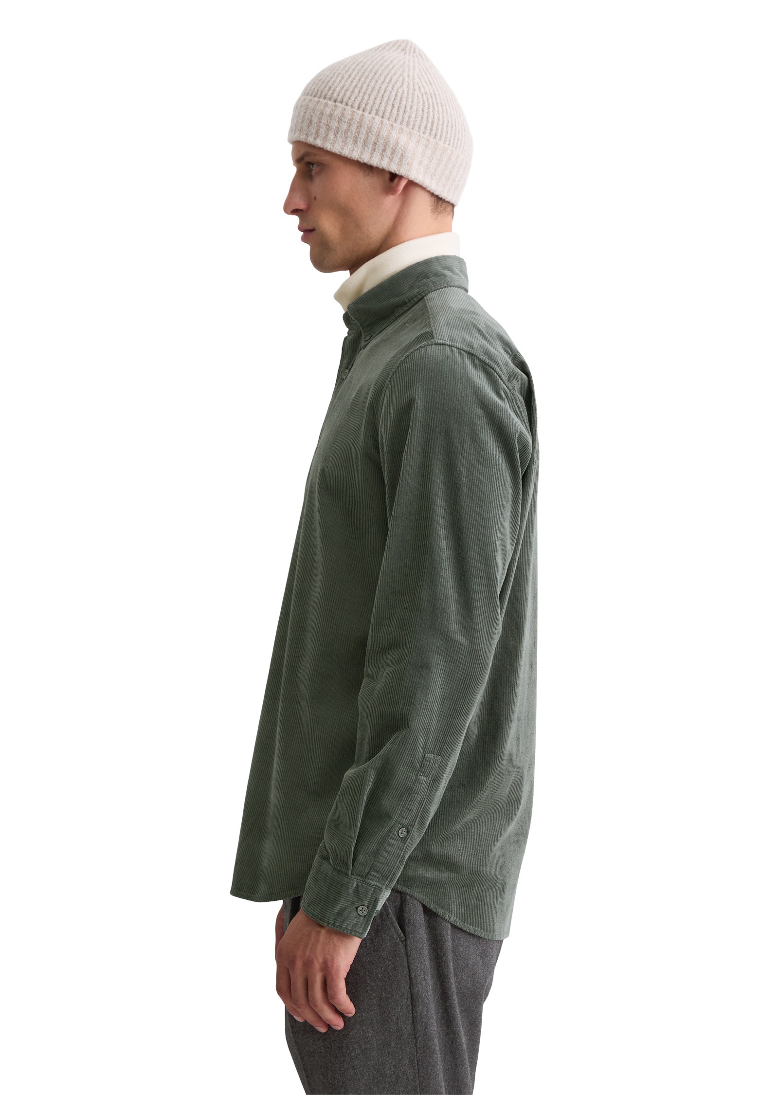 Marc OPolo Langarmhemd "mit Button-Down-Kragen" günstig online kaufen