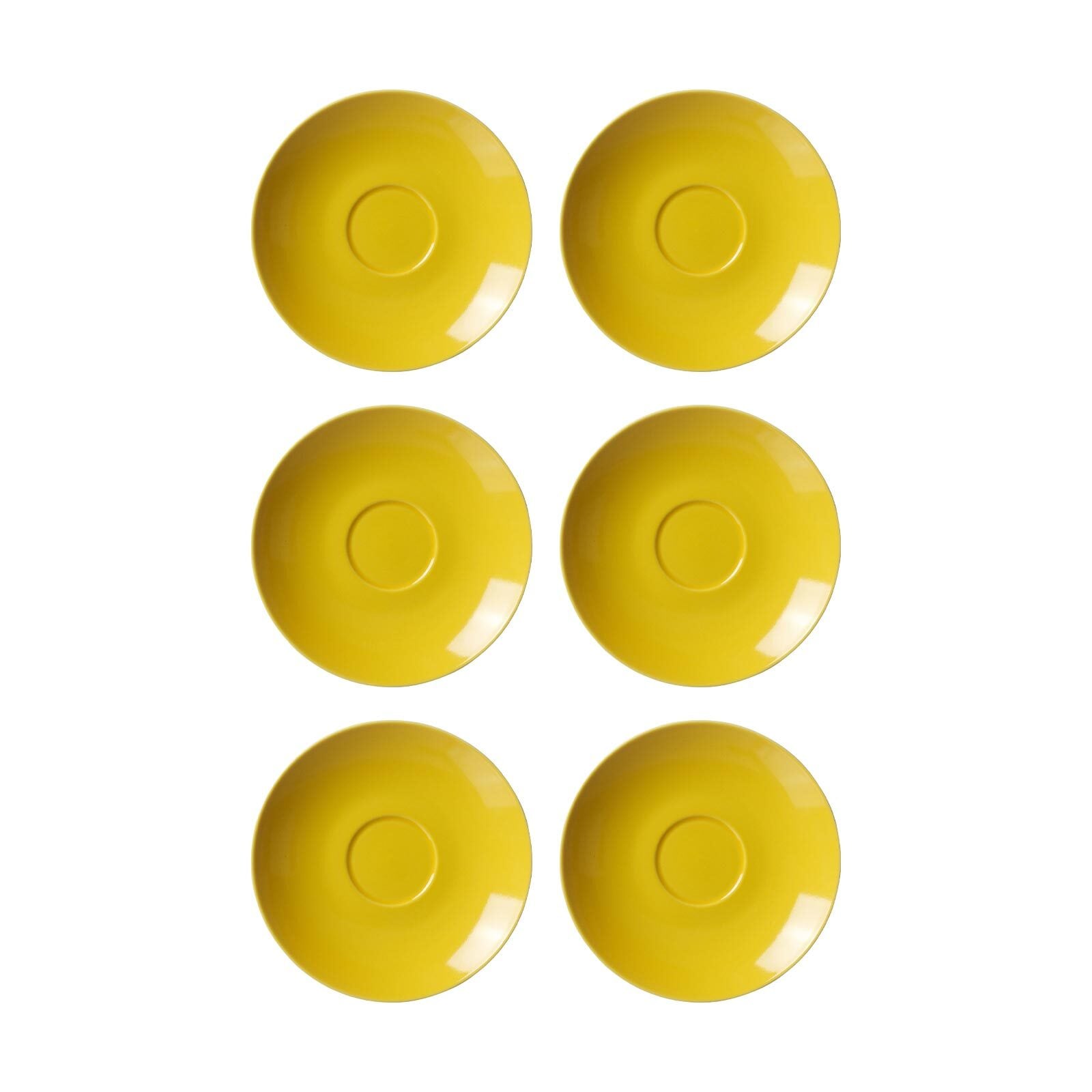 Ritzenhoff & Breker Untertasse "Kaffeeuntertassen Doppio ø 16 Cm 6er Set"