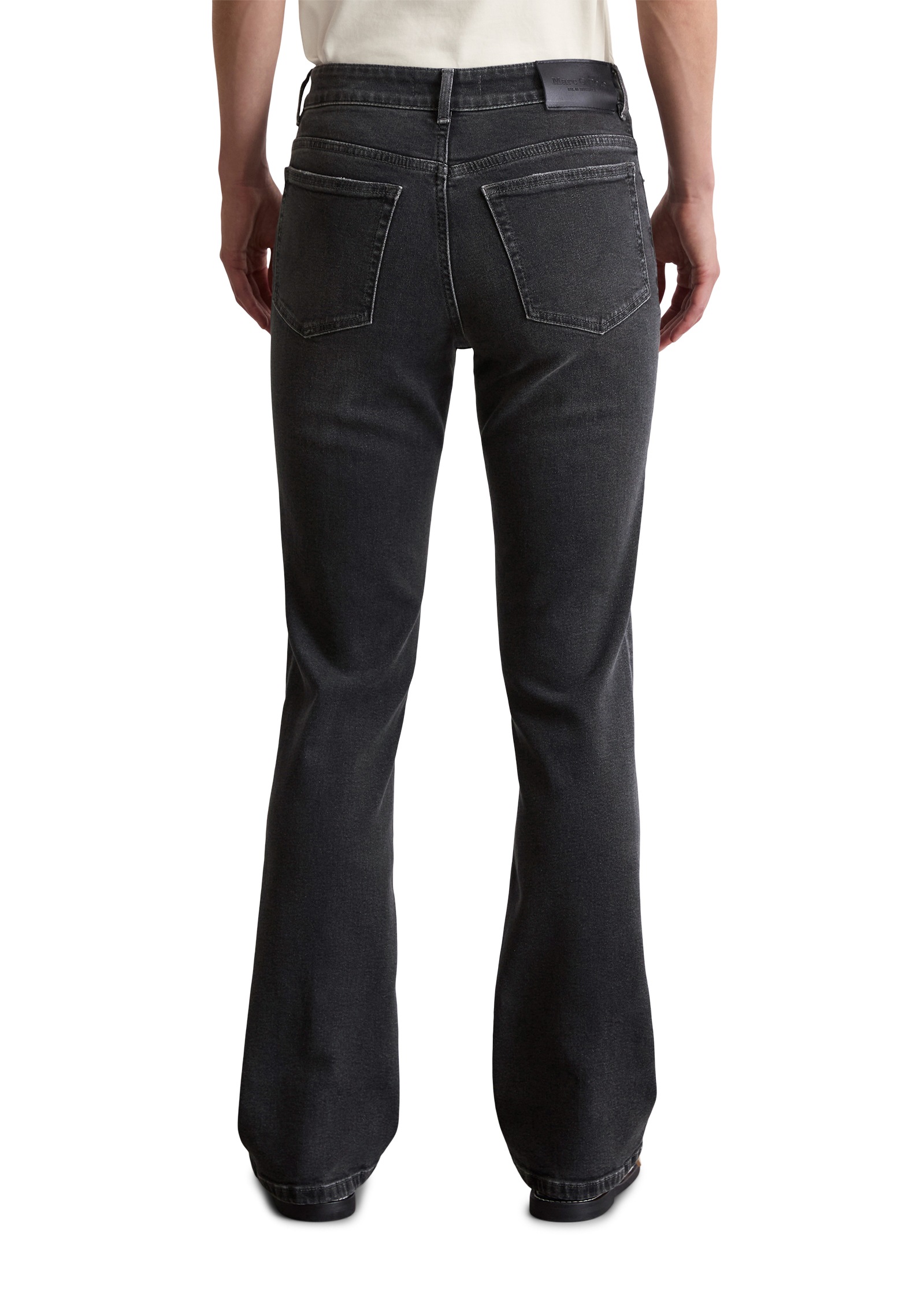 Marc OPolo 5-Pocket-Jeans "KIRUNA", flared aus Organic-Cotton-Mix-Stretch günstig online kaufen