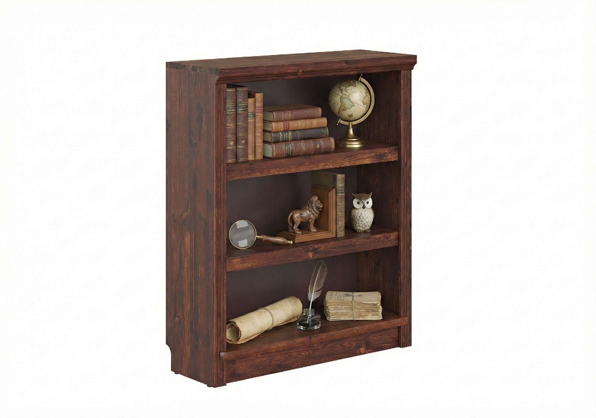 OTTO home Standregal "Soeren Regal Bücherregal B/T/H: 80/29/97 cm" massive Kiefer, FSC-zertifiziert