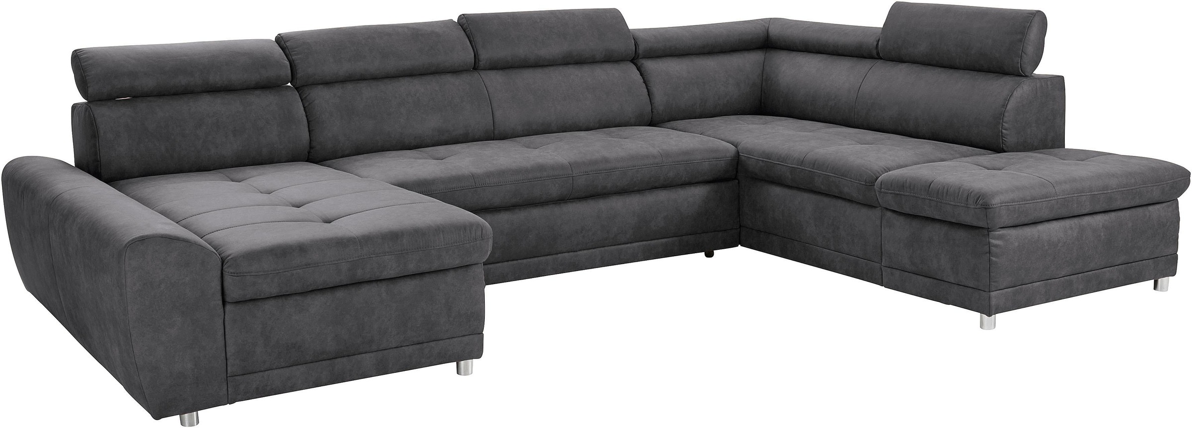 sit&more Wohnlandschaft "Riva U-Form" wahlweise mit Bettfunktion günstig online kaufen