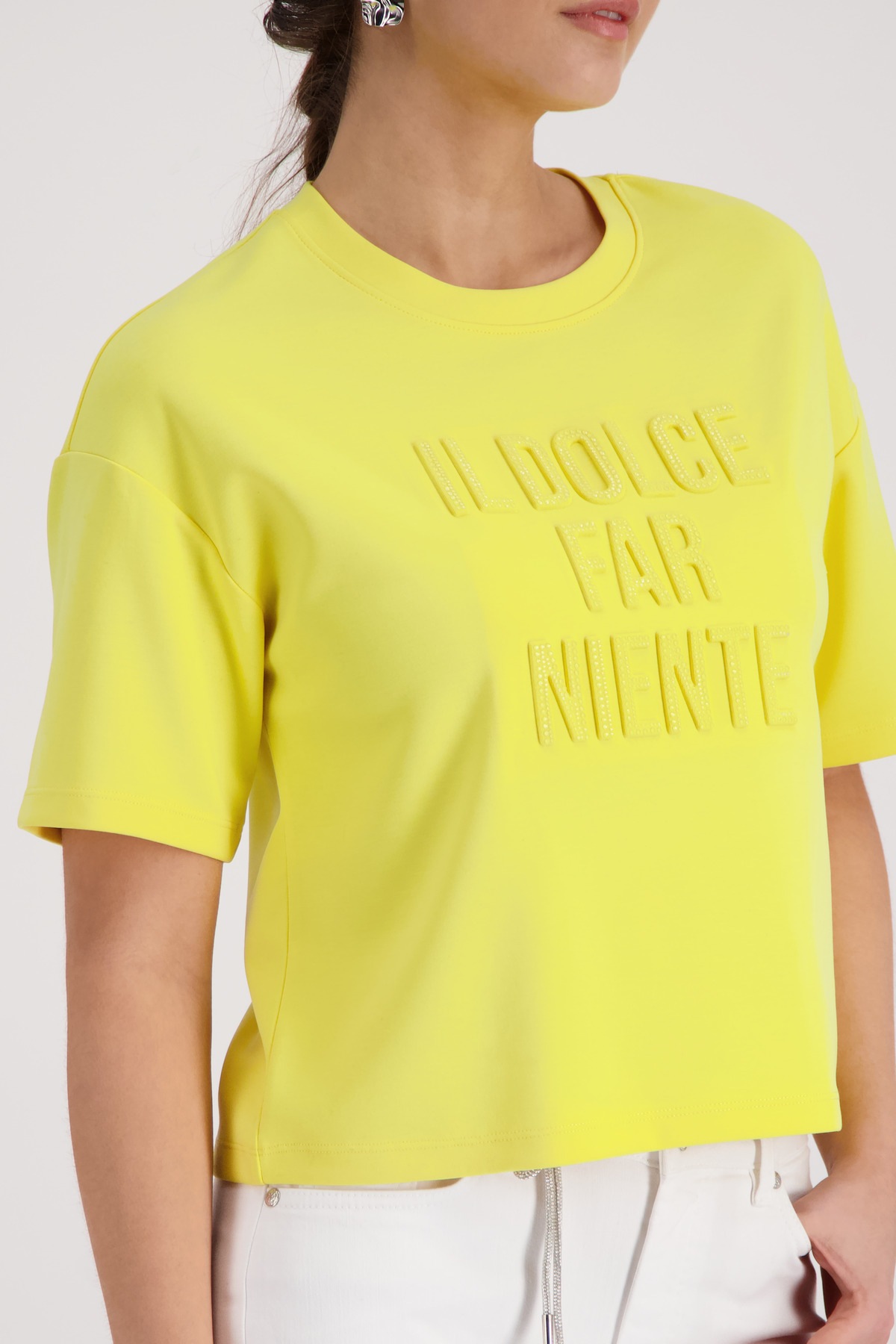 Monari Sweatshirt , Regular fit mit Prägedruck
