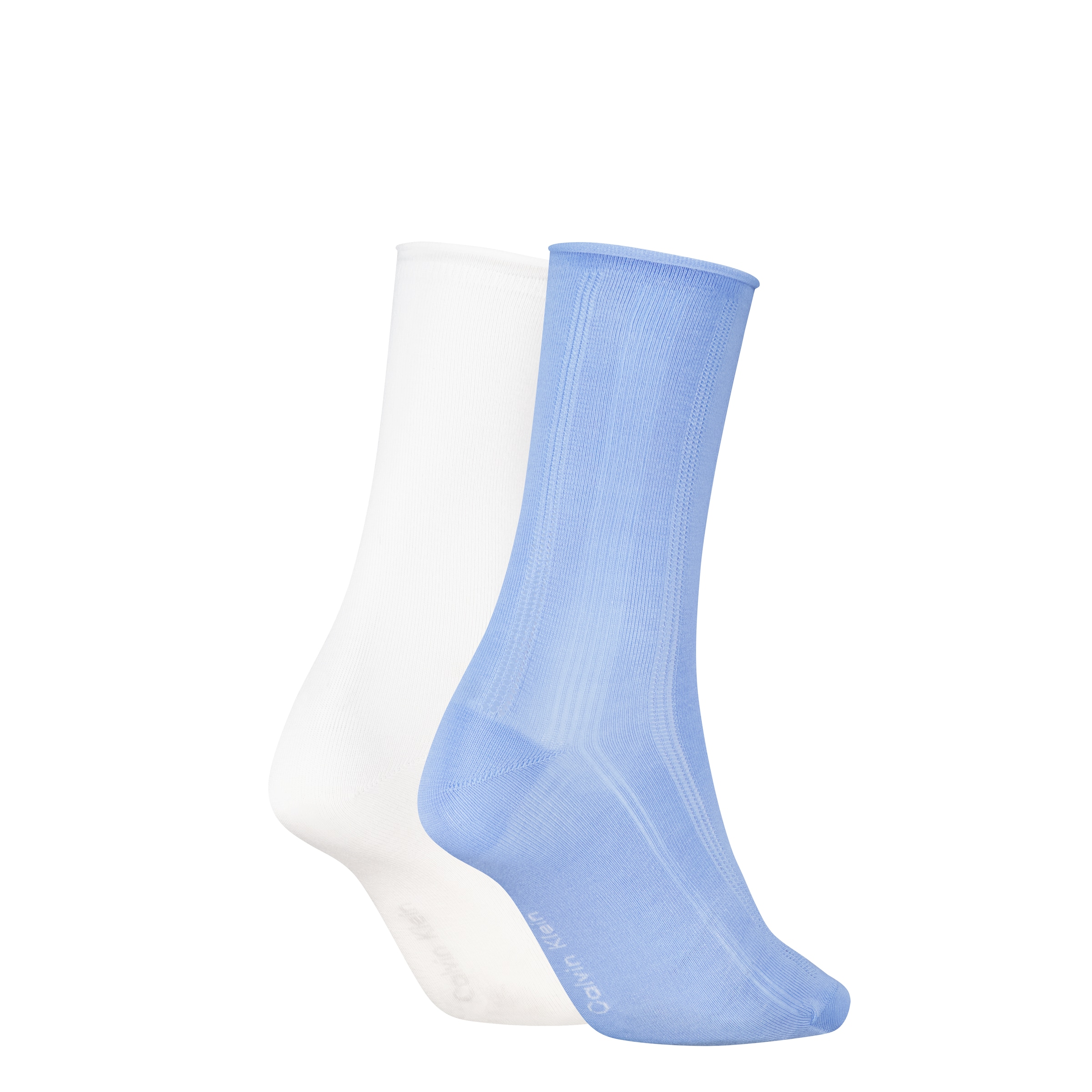 Calvin Klein Socken »CK WOMEN SOCK PELERINE« 2 Paar,  mit kleinem Rollbund, elastisch, Cotton-Mix