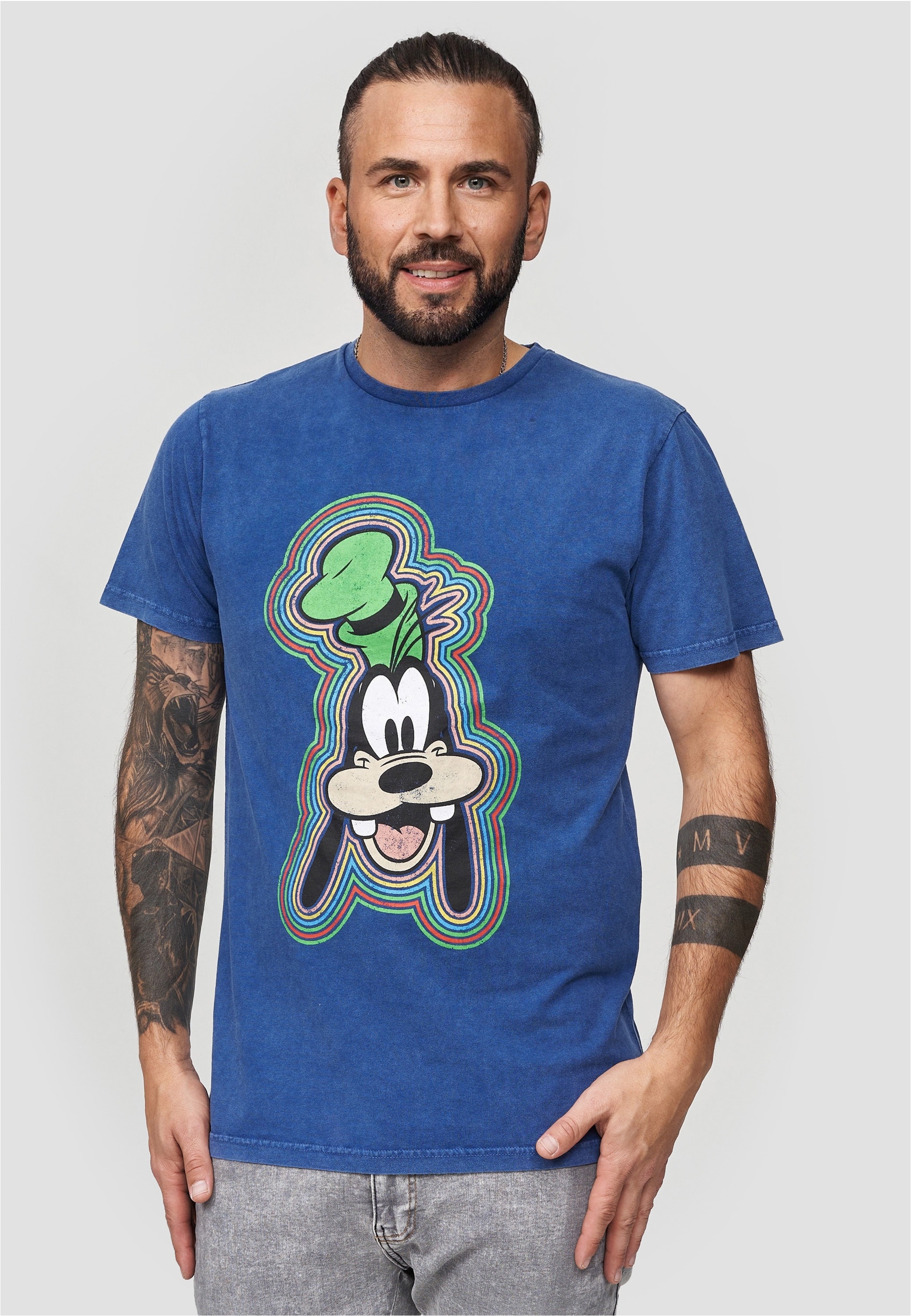 Recovered T-Shirt "Disney Goofy Outline", im zeitlosen Design günstig online kaufen