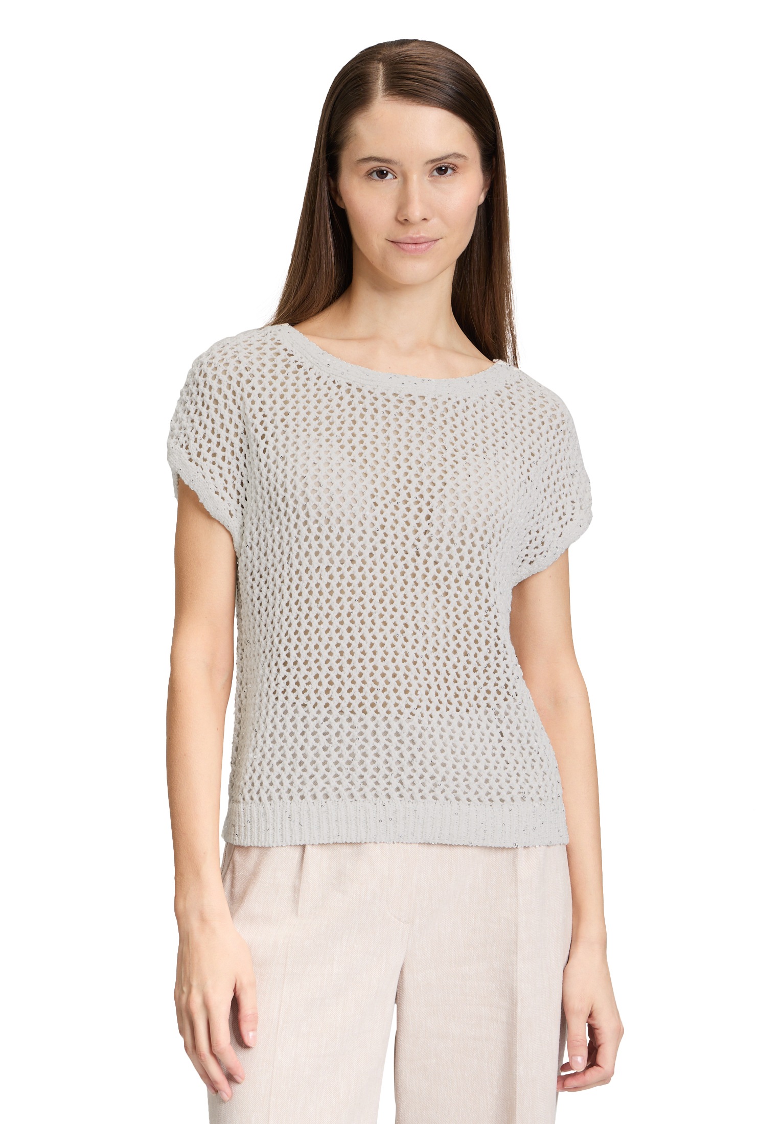 Betty&Co Stricktop "Betty & Co Strickpullover mit Effektgarn", Glitzer günstig online kaufen